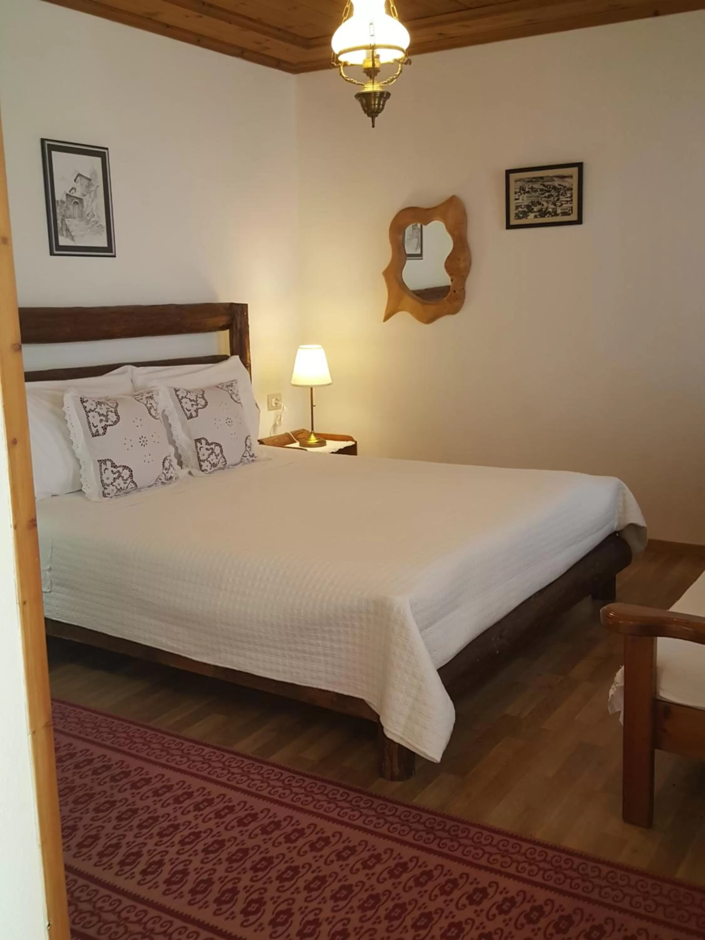 Bed in Hotel Gjirokastra