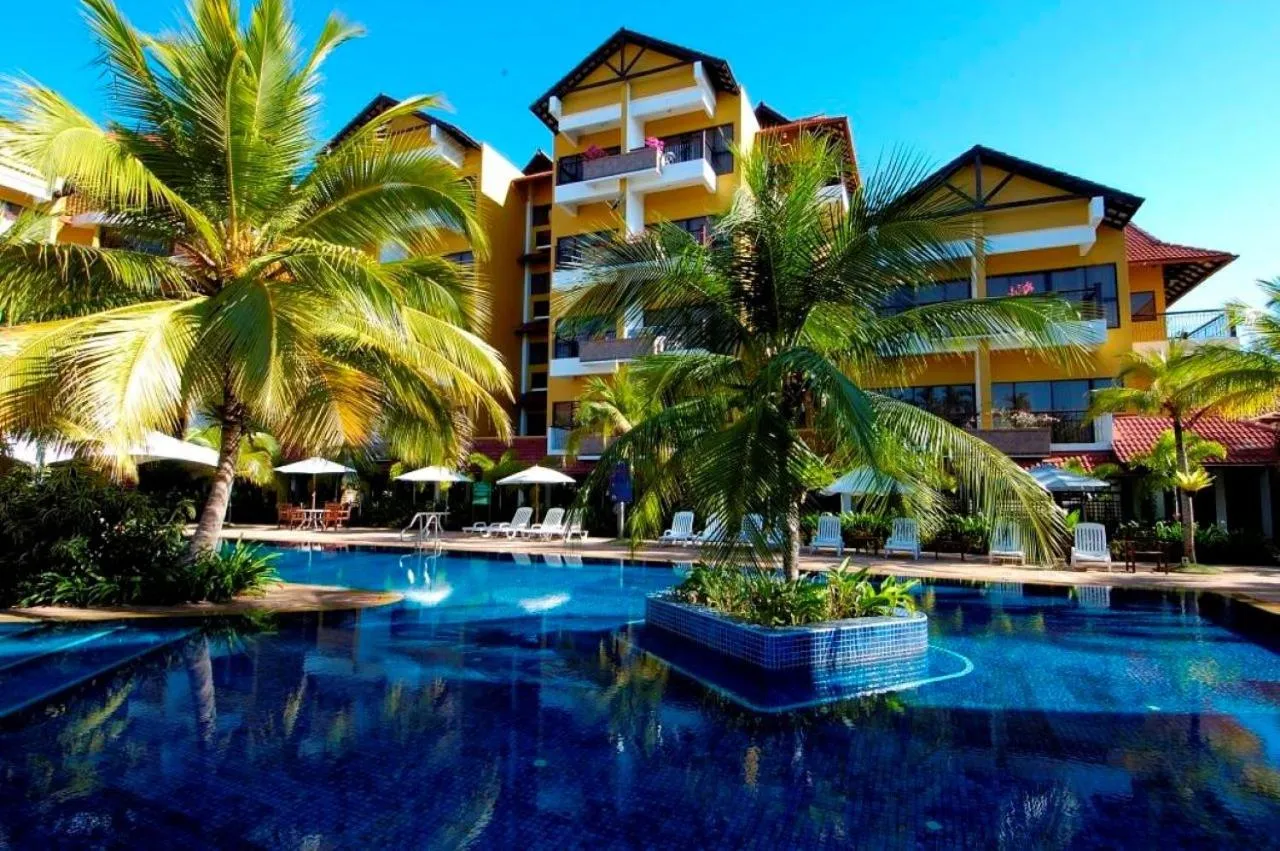 Pool view in Tiara Labuan Hotel