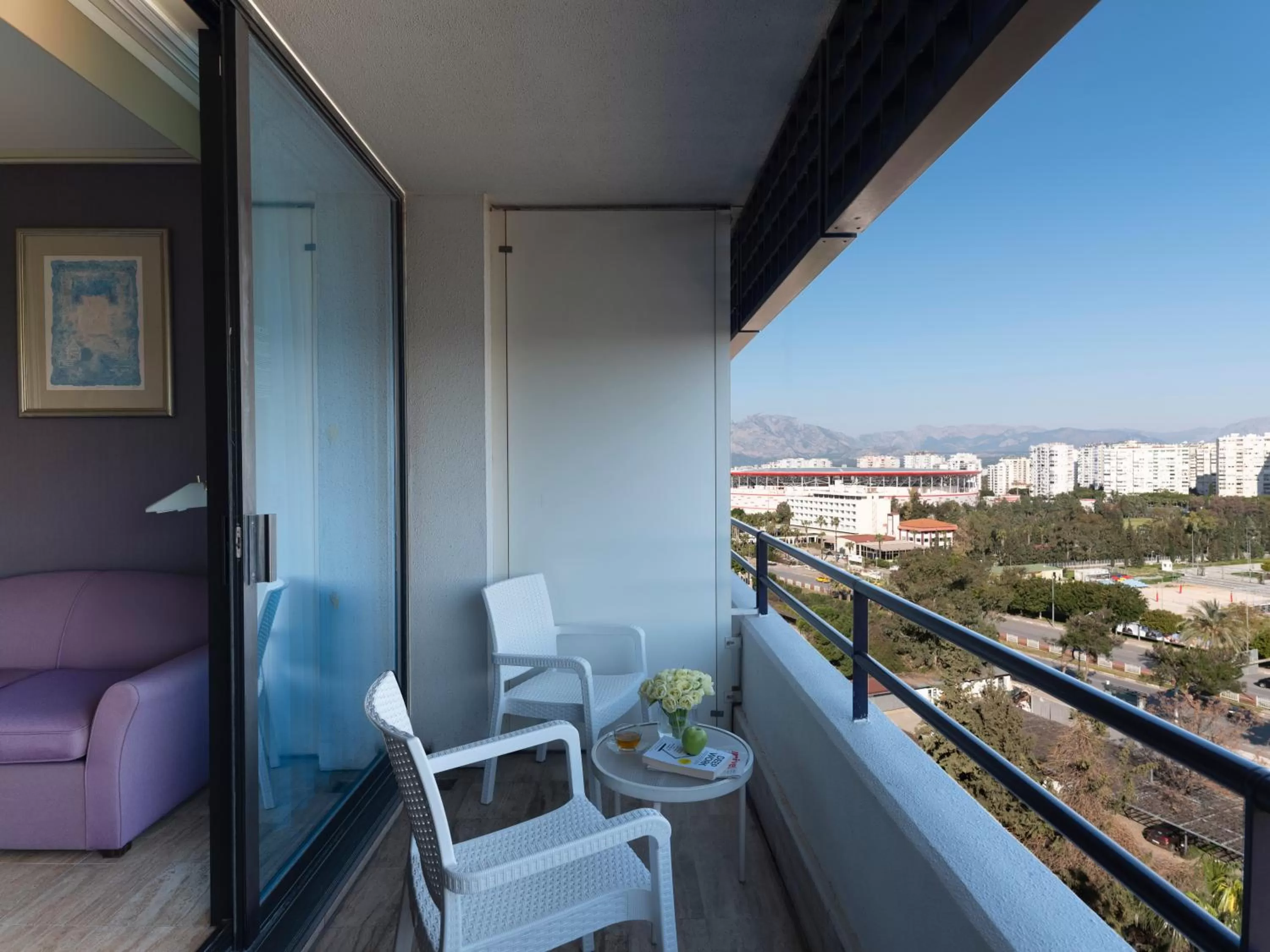 Balcony/Terrace in Rixos Downtown Antalya - The Land Of Legends Access