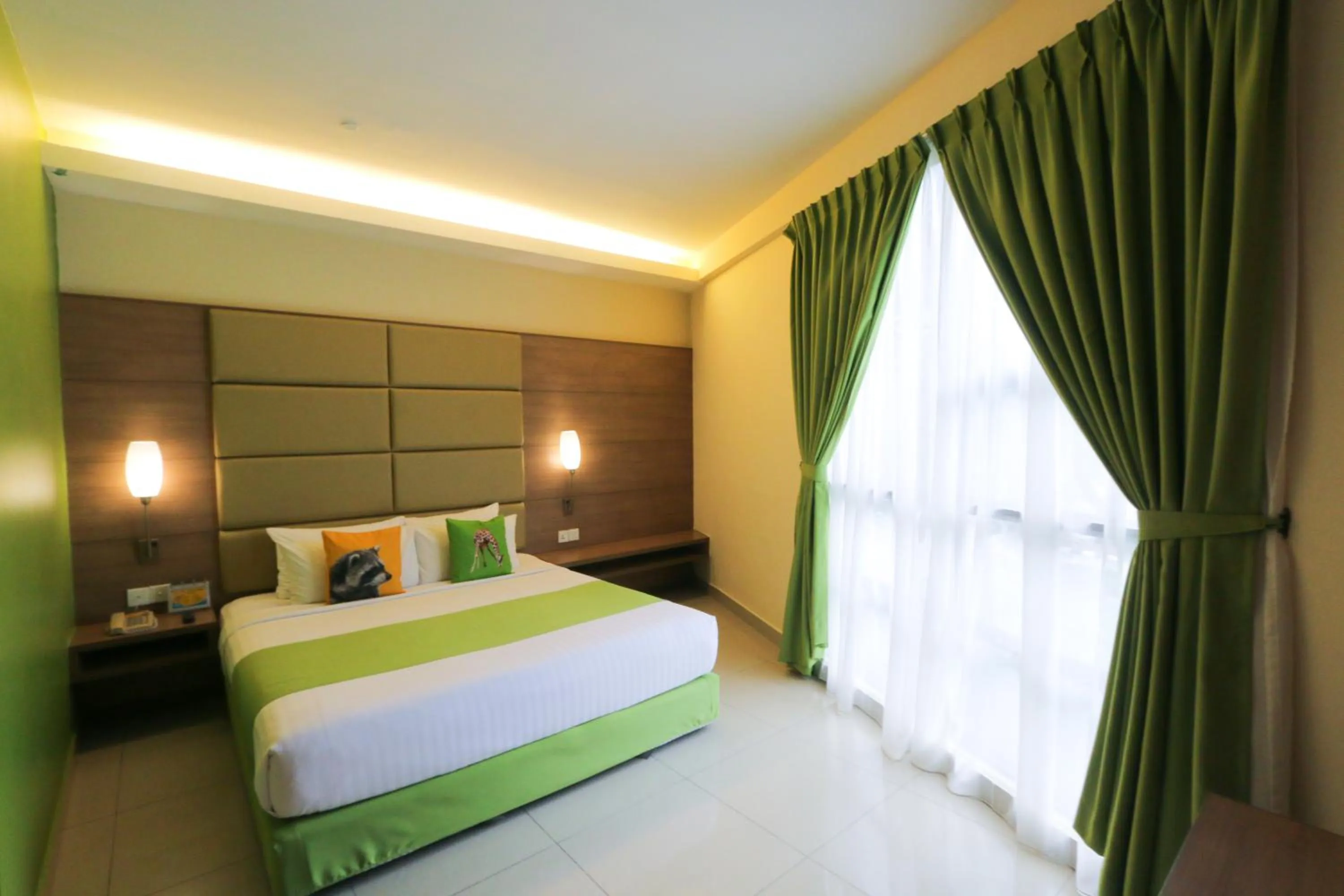 Bed in Sunway Lost World Hotel