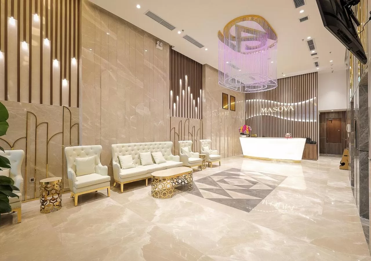 Lobby or reception in Masova Hotel