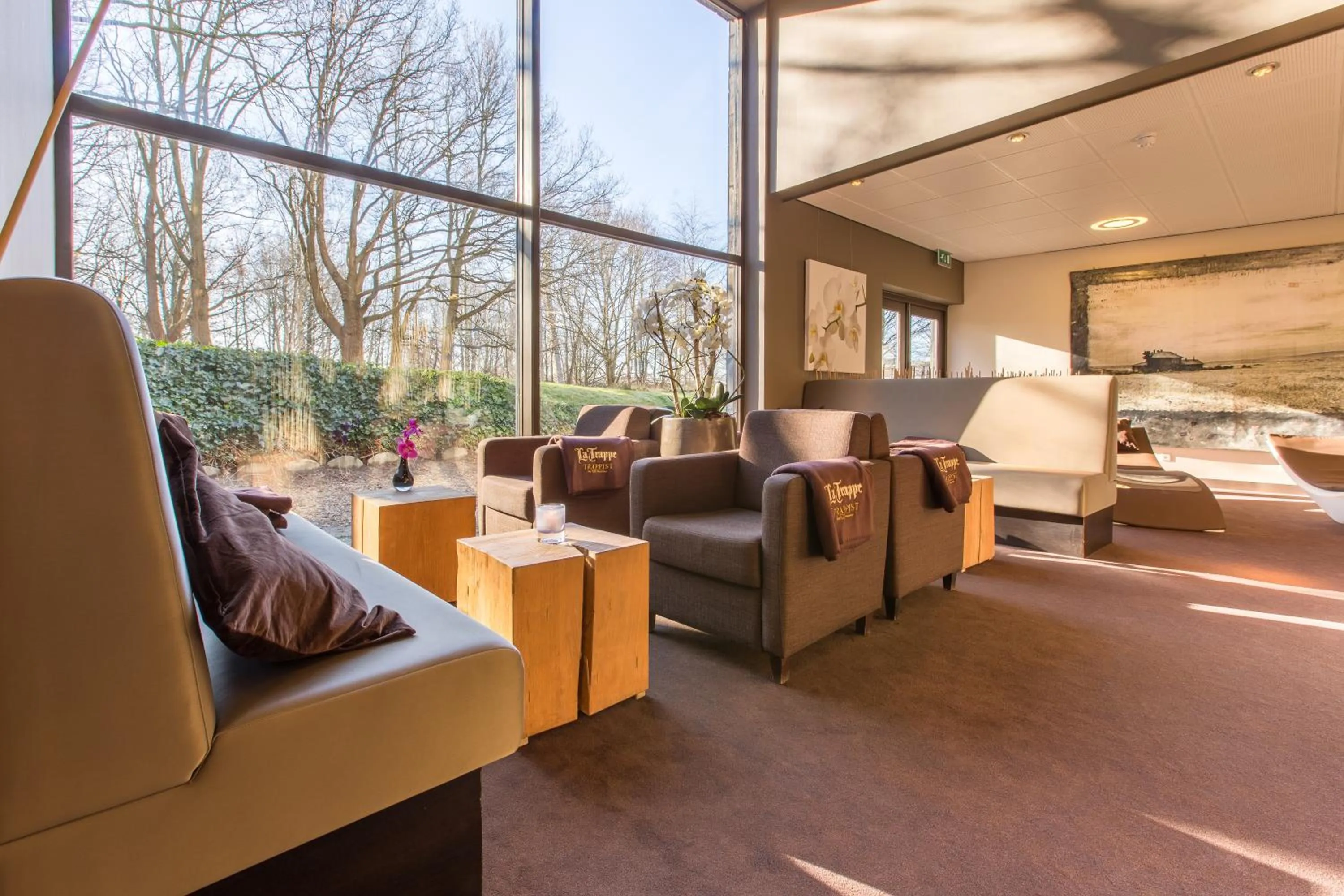 Sauna in Fletcher Wellness-Hotel Stadspark