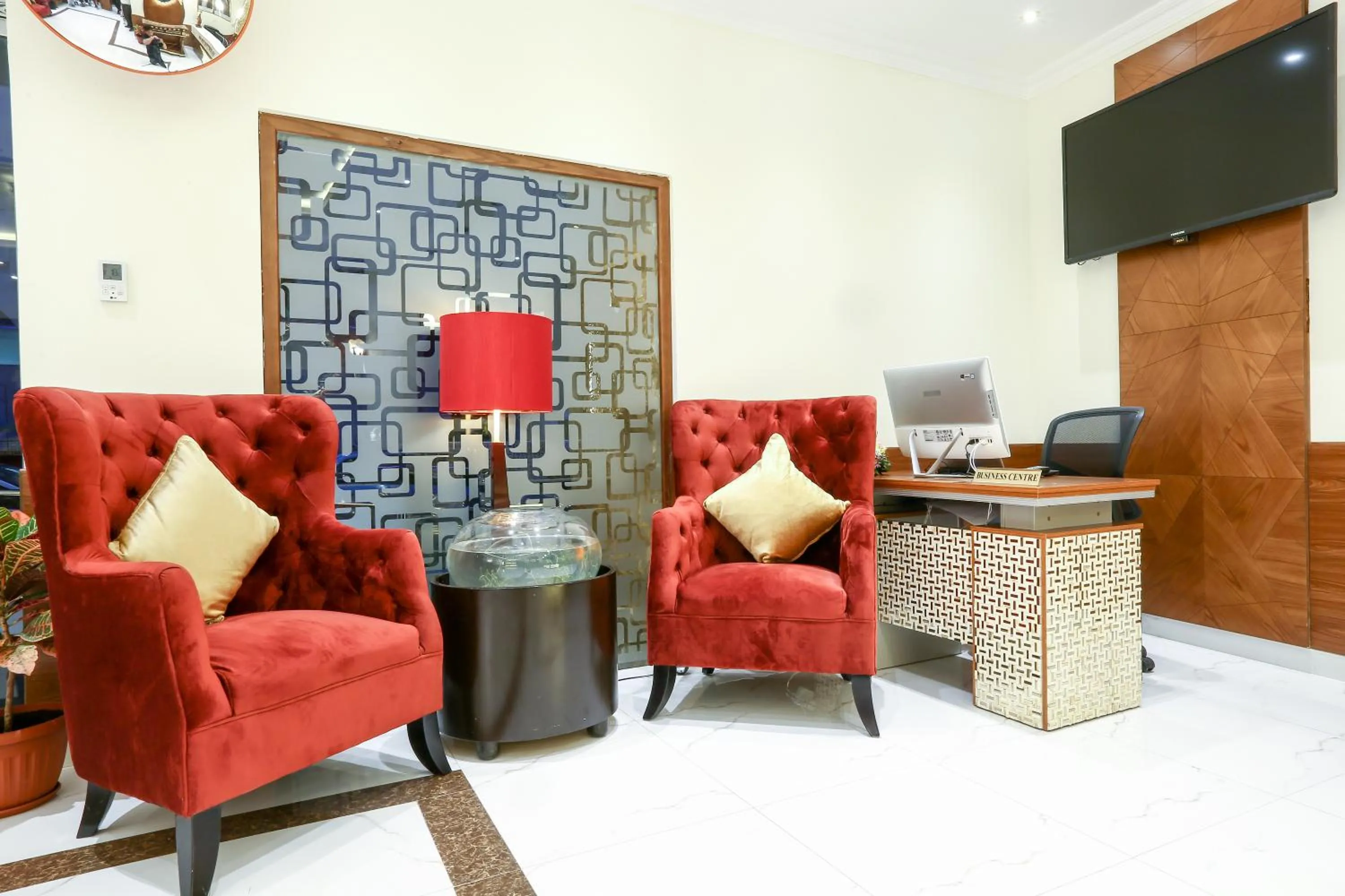 Area and facilities in La Villa Suites Hotel