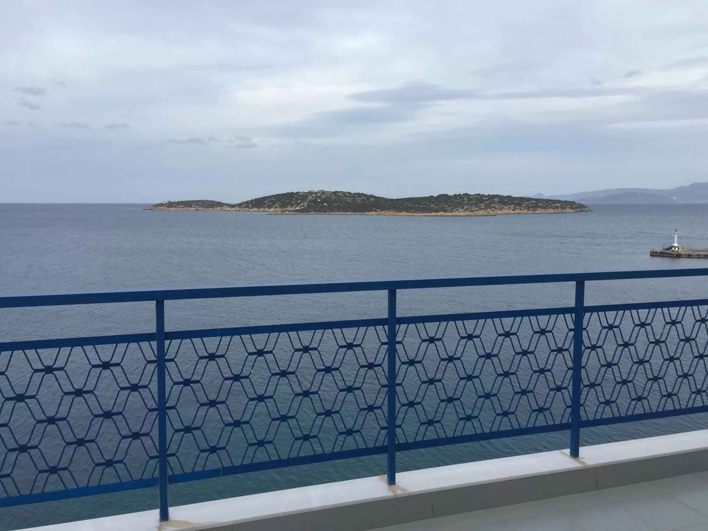 Balcony/Terrace in Angelos Hotel
