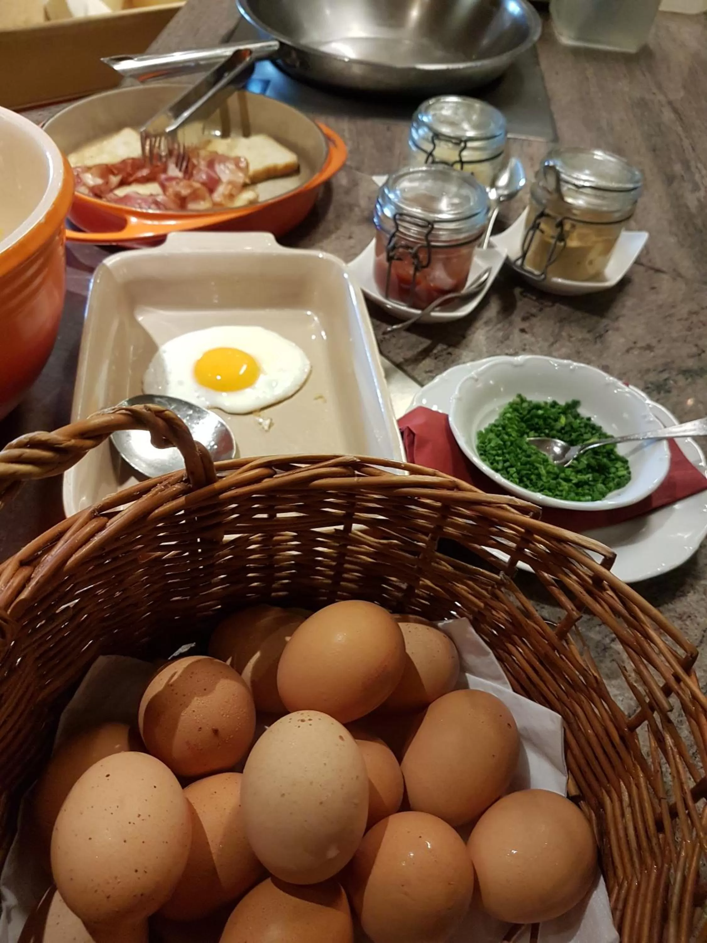 Buffet breakfast in Hotel Neustifter