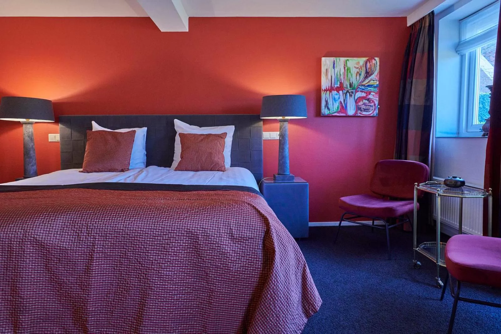 Decorative detail, Bed in B&B Hoeve de Haar