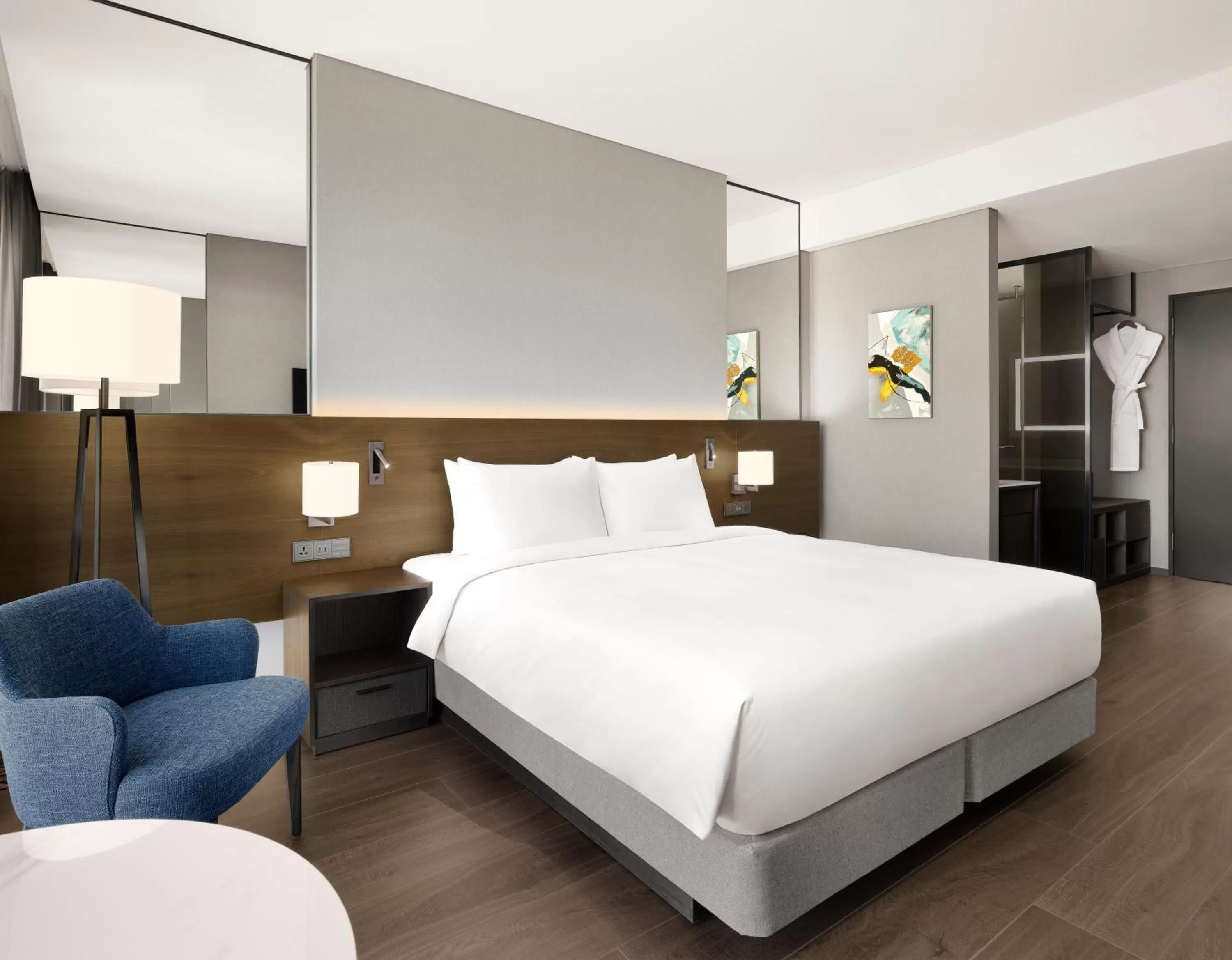 Bed in Four Points by Sheraton Suwon
