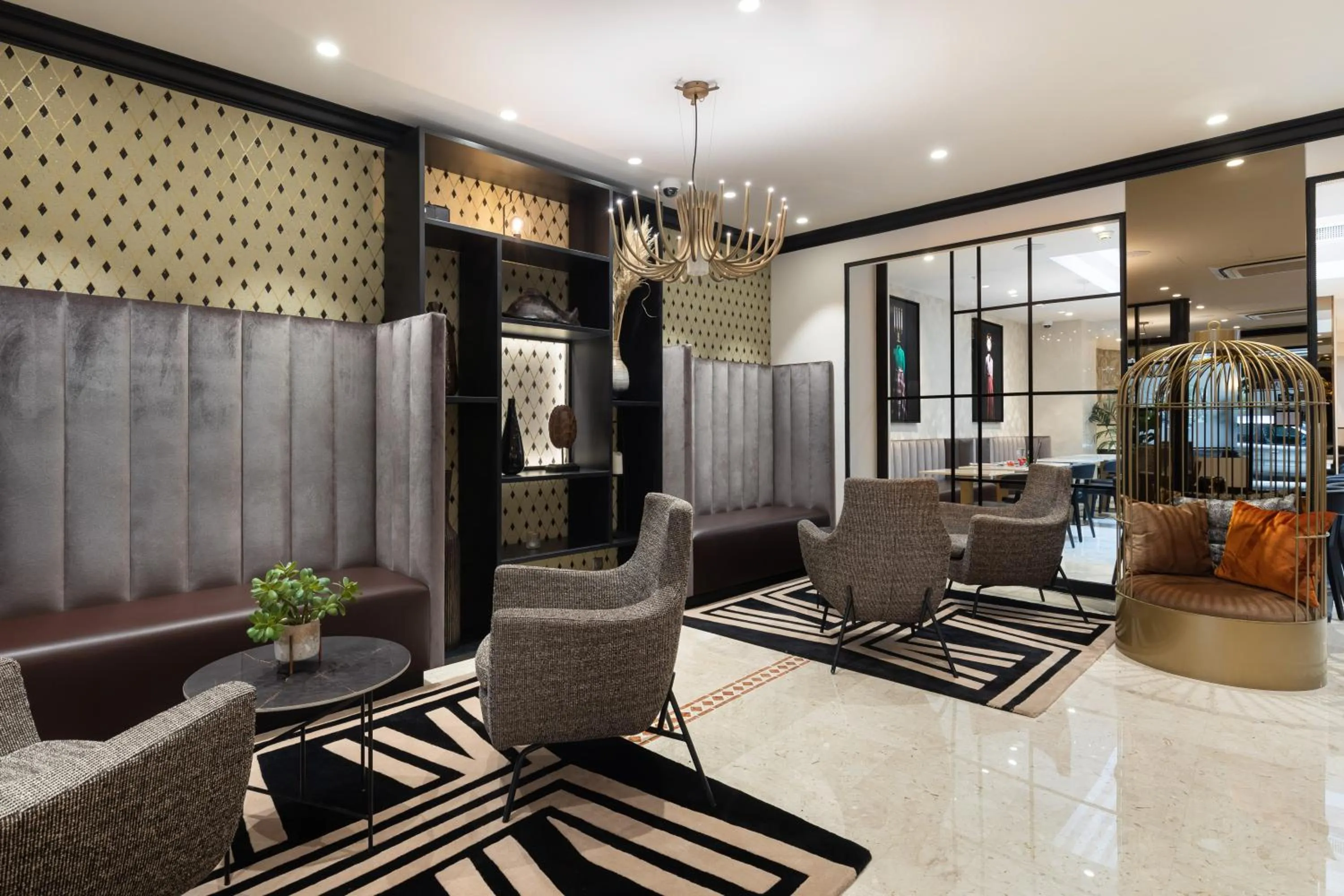 Living room in Best Western Plus Hôtel Massena Nice