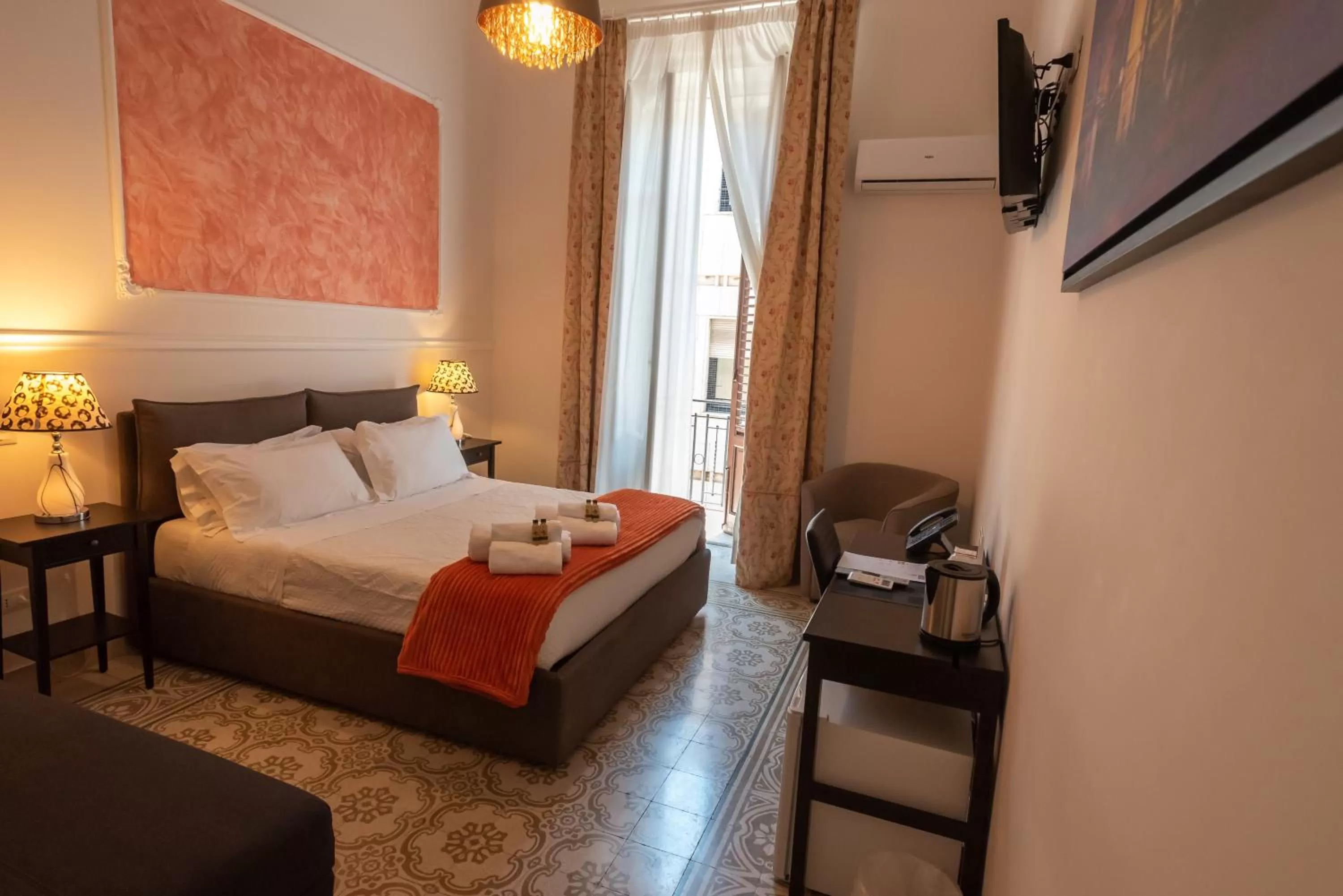 Bedroom, Bed in Liberty Palace