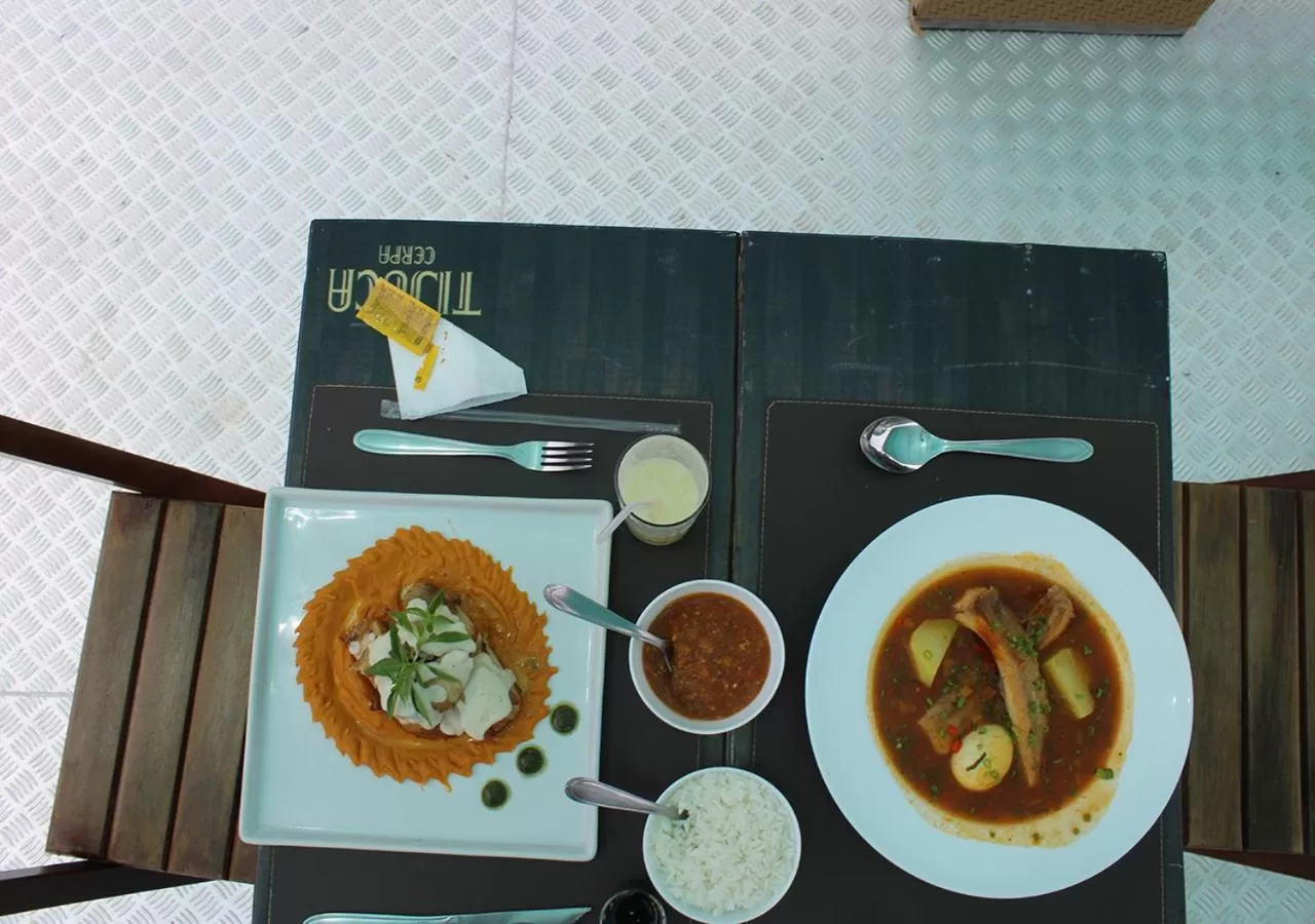 Food and drinks in Uiara Amazon Resort