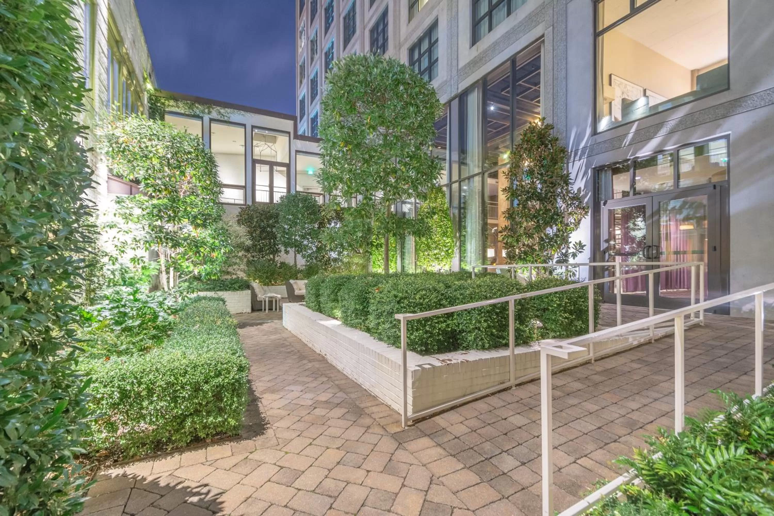 Patio in Proximity Hotel