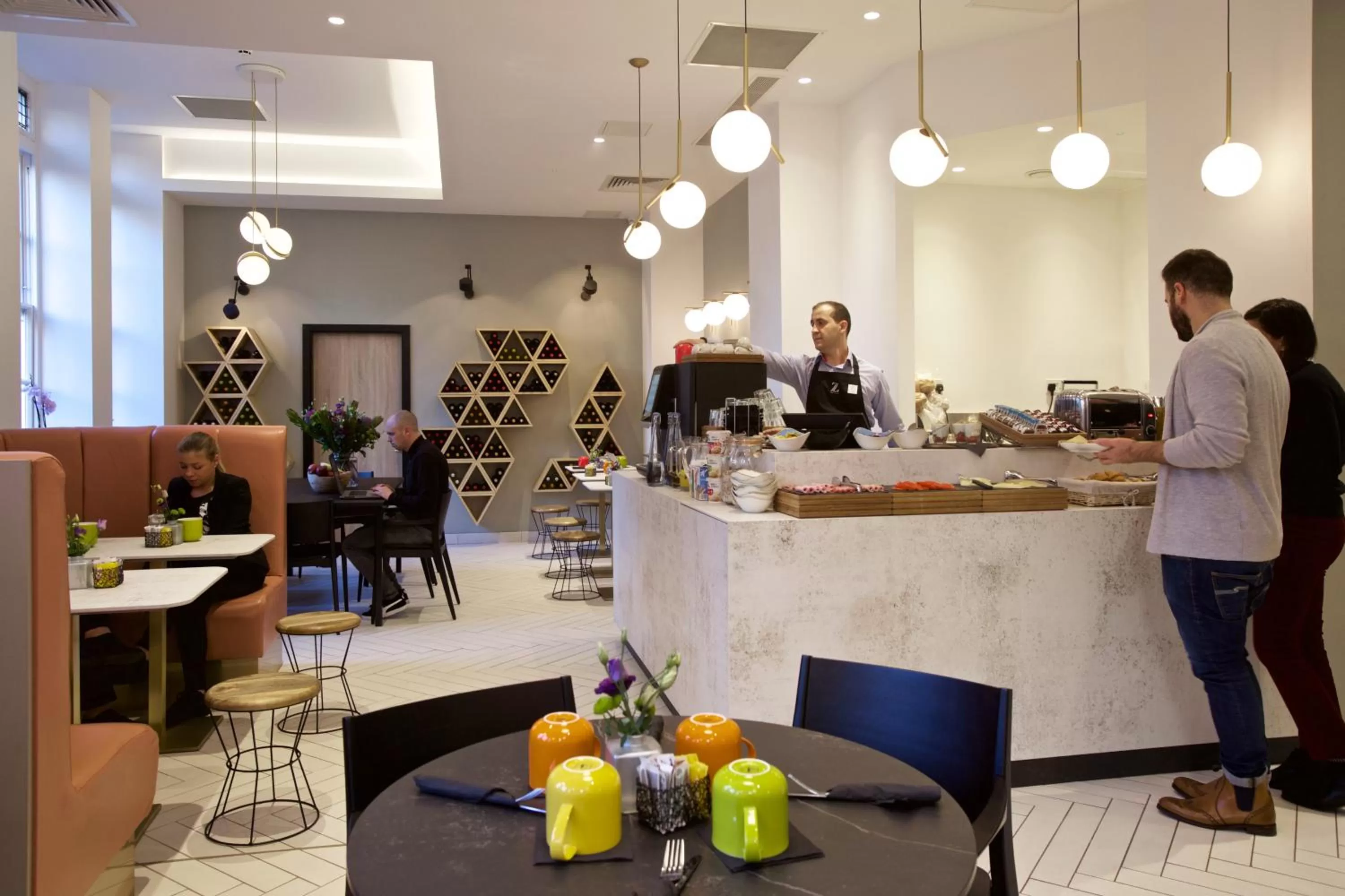 Buffet breakfast in The Z Hotel Covent Garden