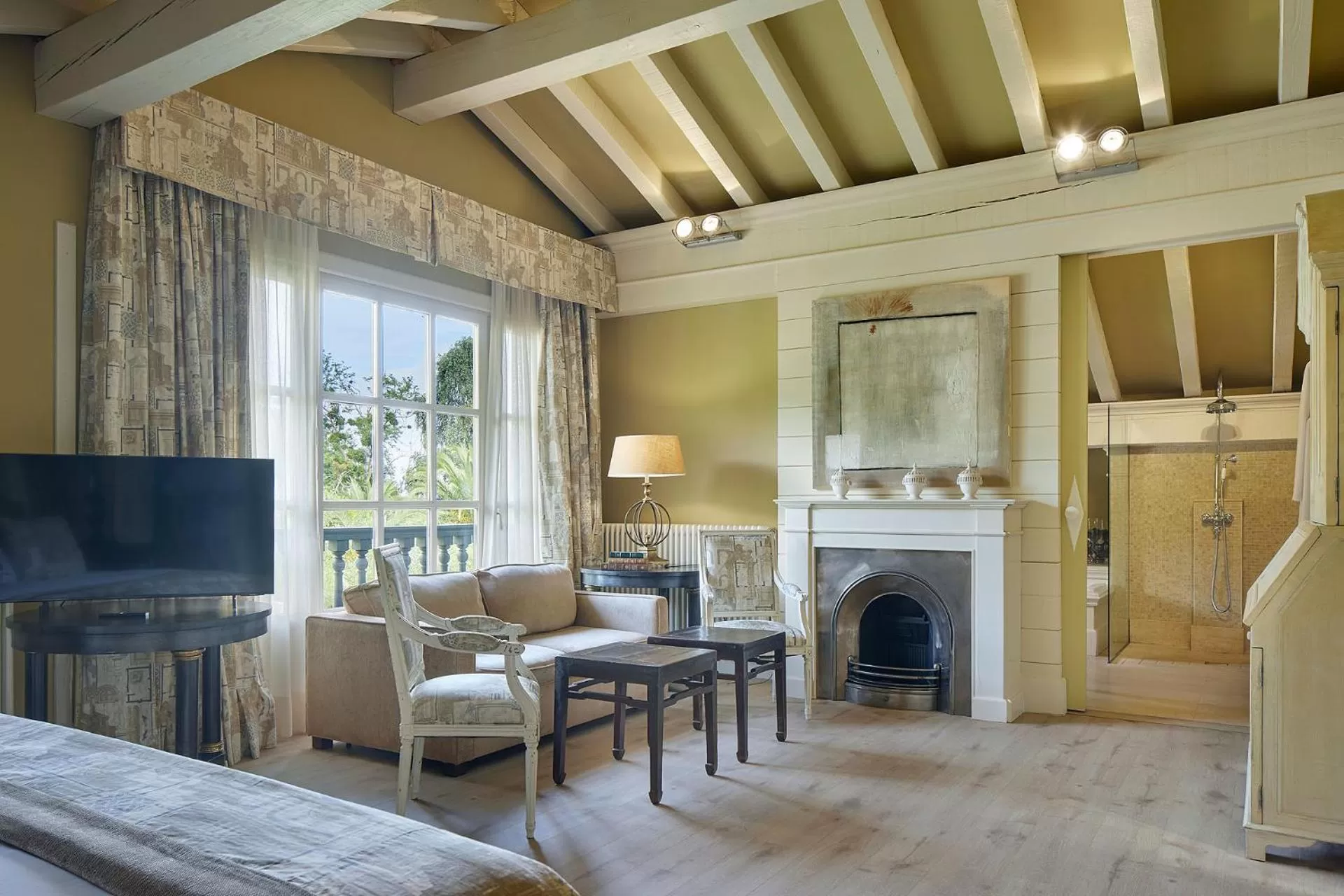 Living room in Hotel Iturregi