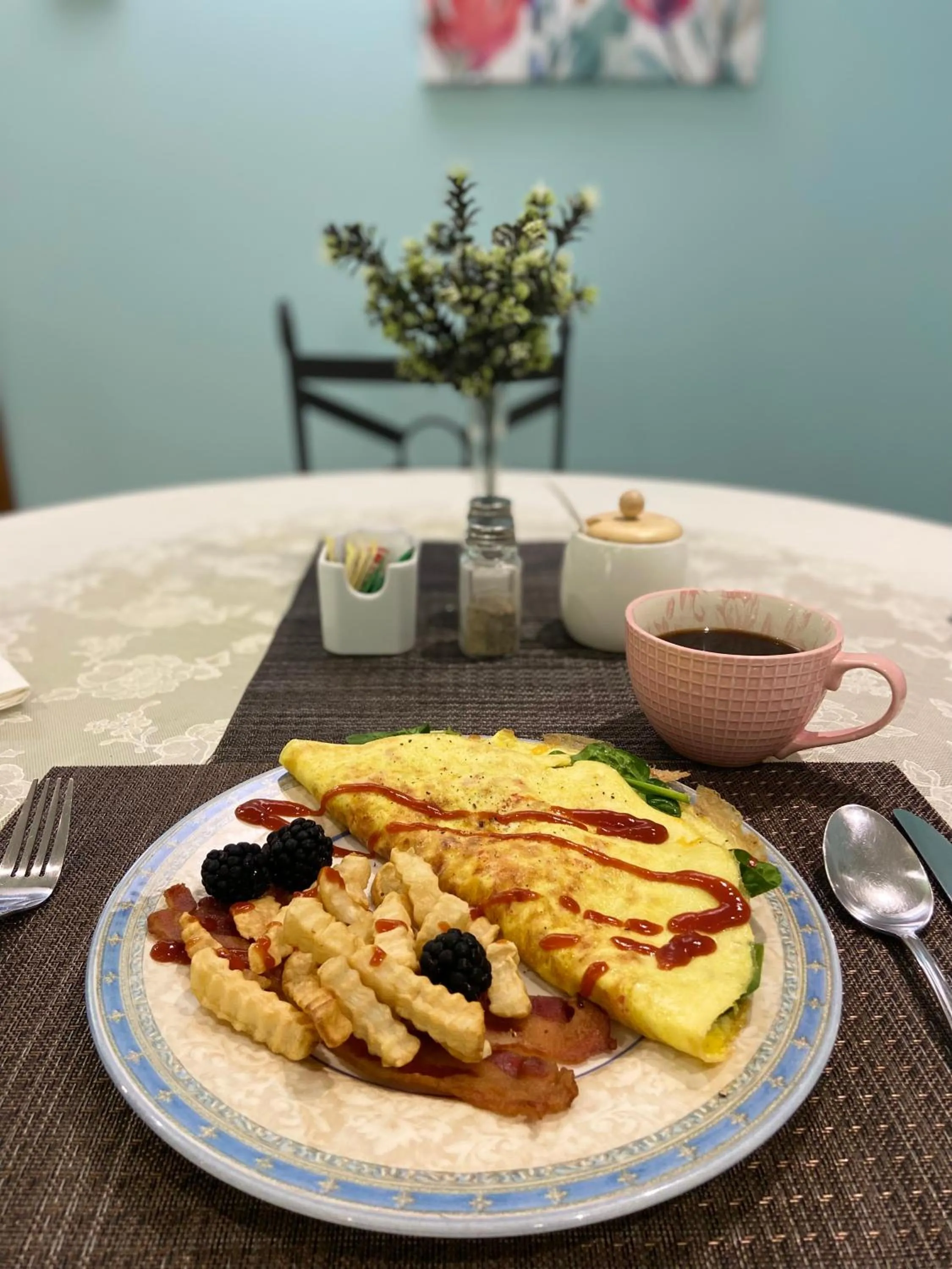 Continental breakfast in Inn on the Harbour