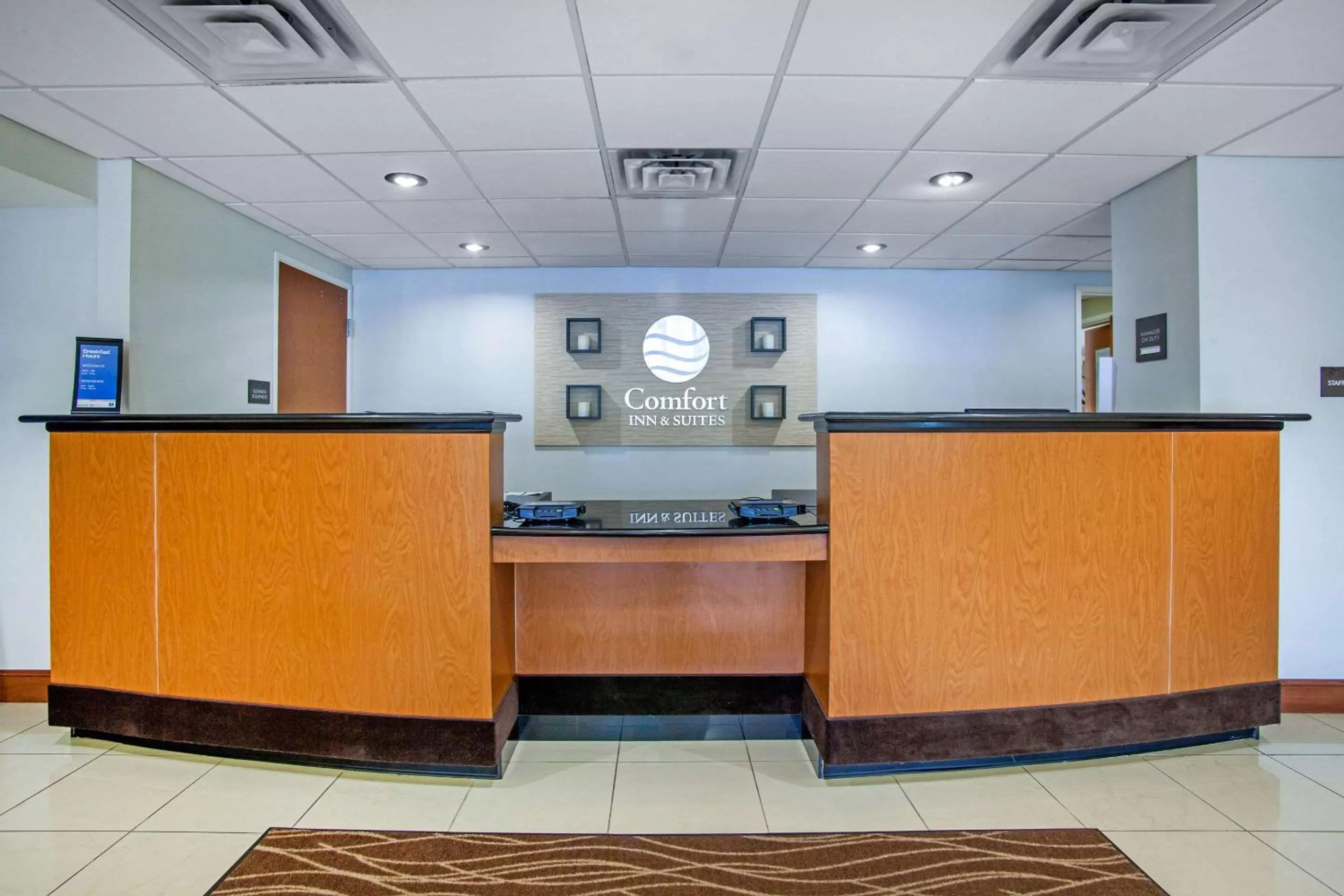 Lobby or reception in Comfort Inn & Suites Norman near University