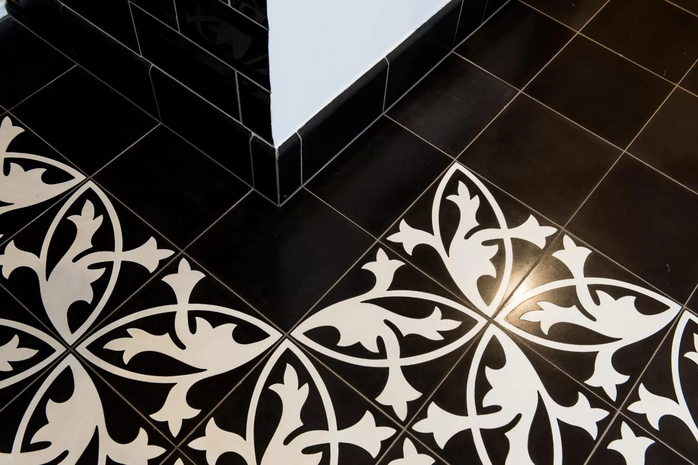 Decorative detail in der Gänsbühl auf der Stadtmauer