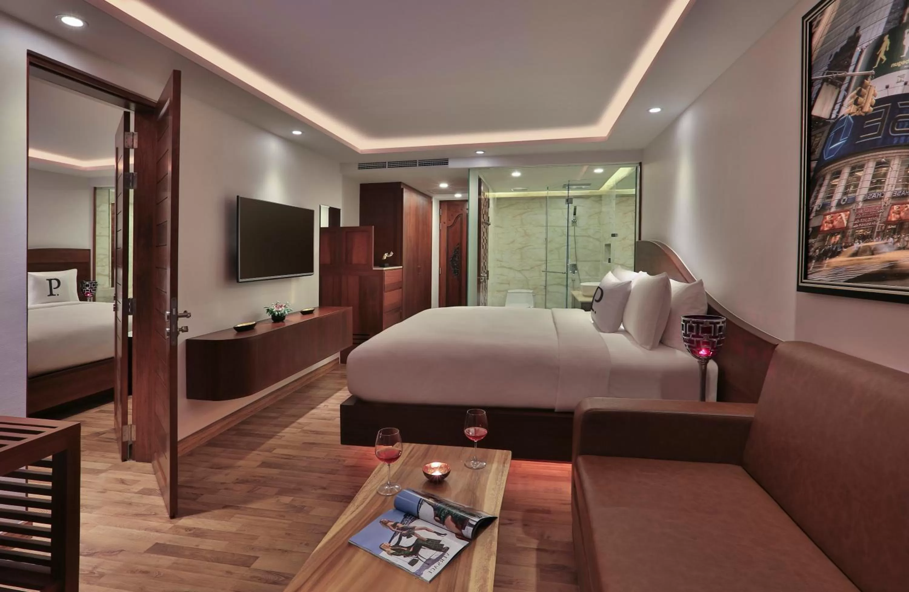 Bed in The Privilege Hotel Ezra Beach Club