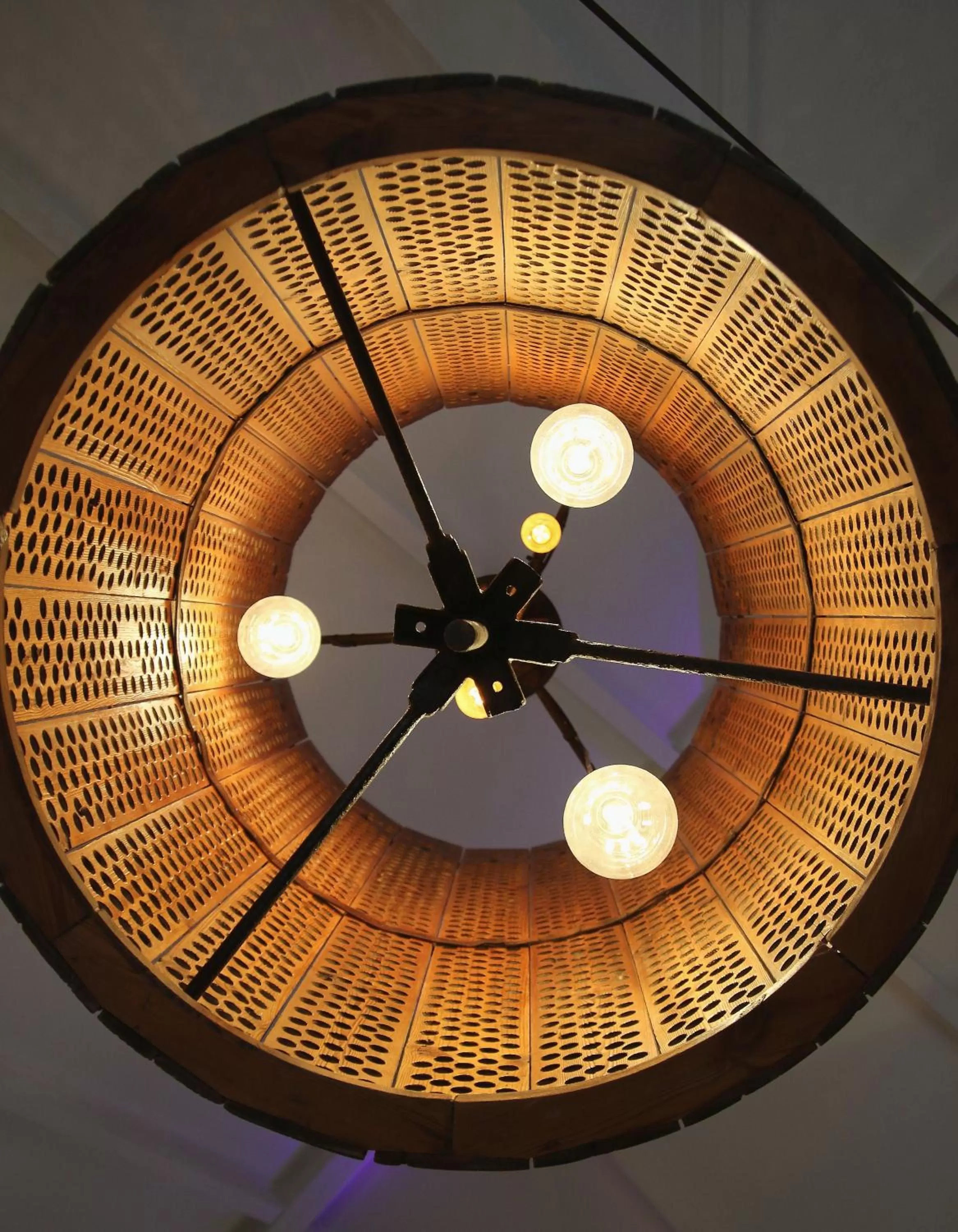 Decorative detail in The Old Chaff Mill Organic Vineyard Retreat