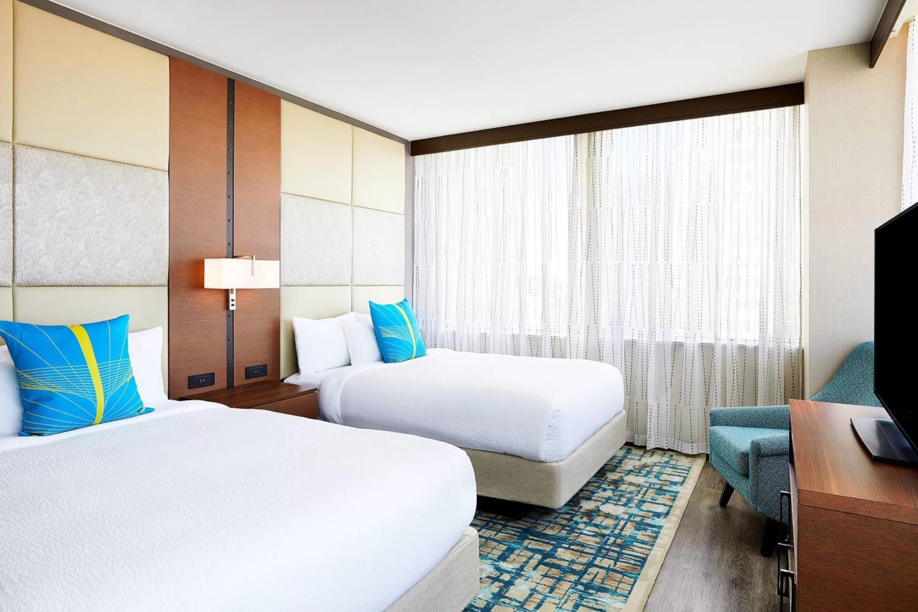 Bedroom, Bed in Residence Inn by Marriott Dallas Downtown