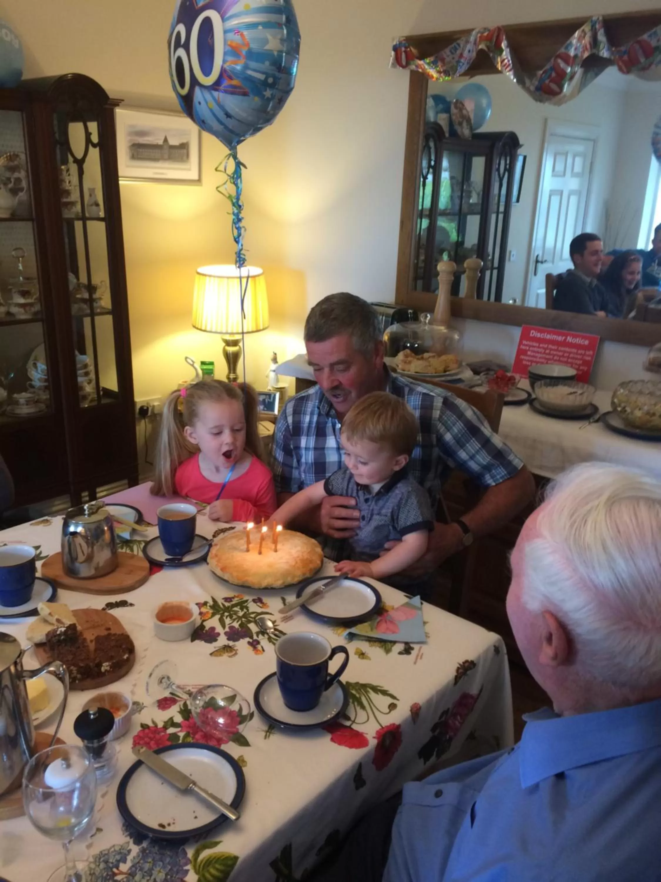 Family in Leitrim Hill Bed and Breakfast