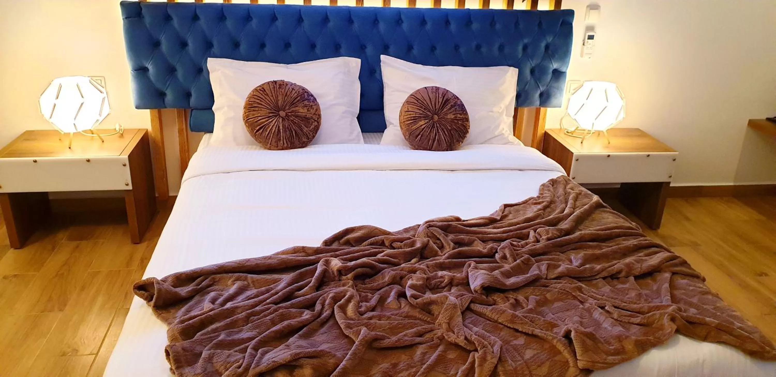 Bed in Dome Rooms Downtown