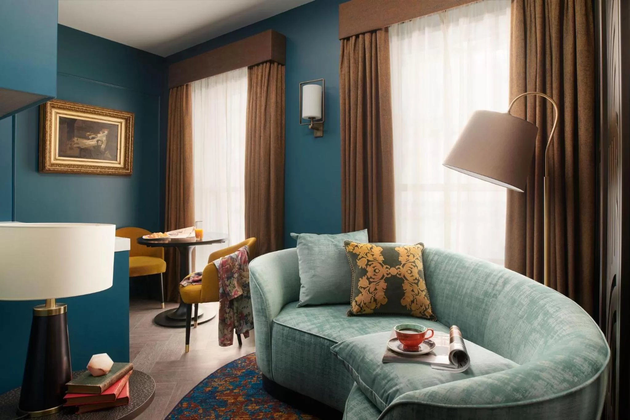 Living room in The Other House South Kensington