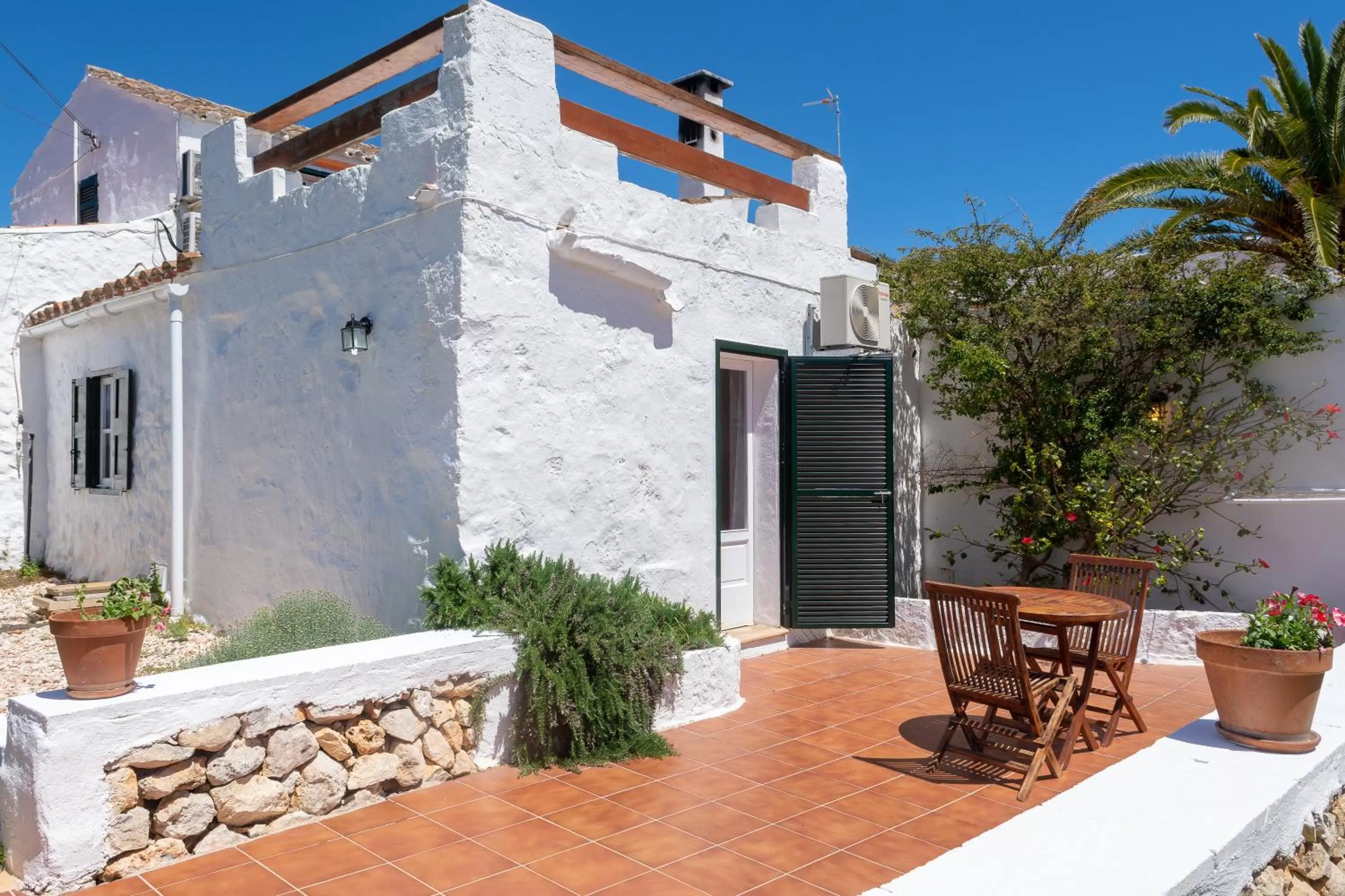 Balcony/Terrace, Property Building in Agroturismo Binissafullet Vell