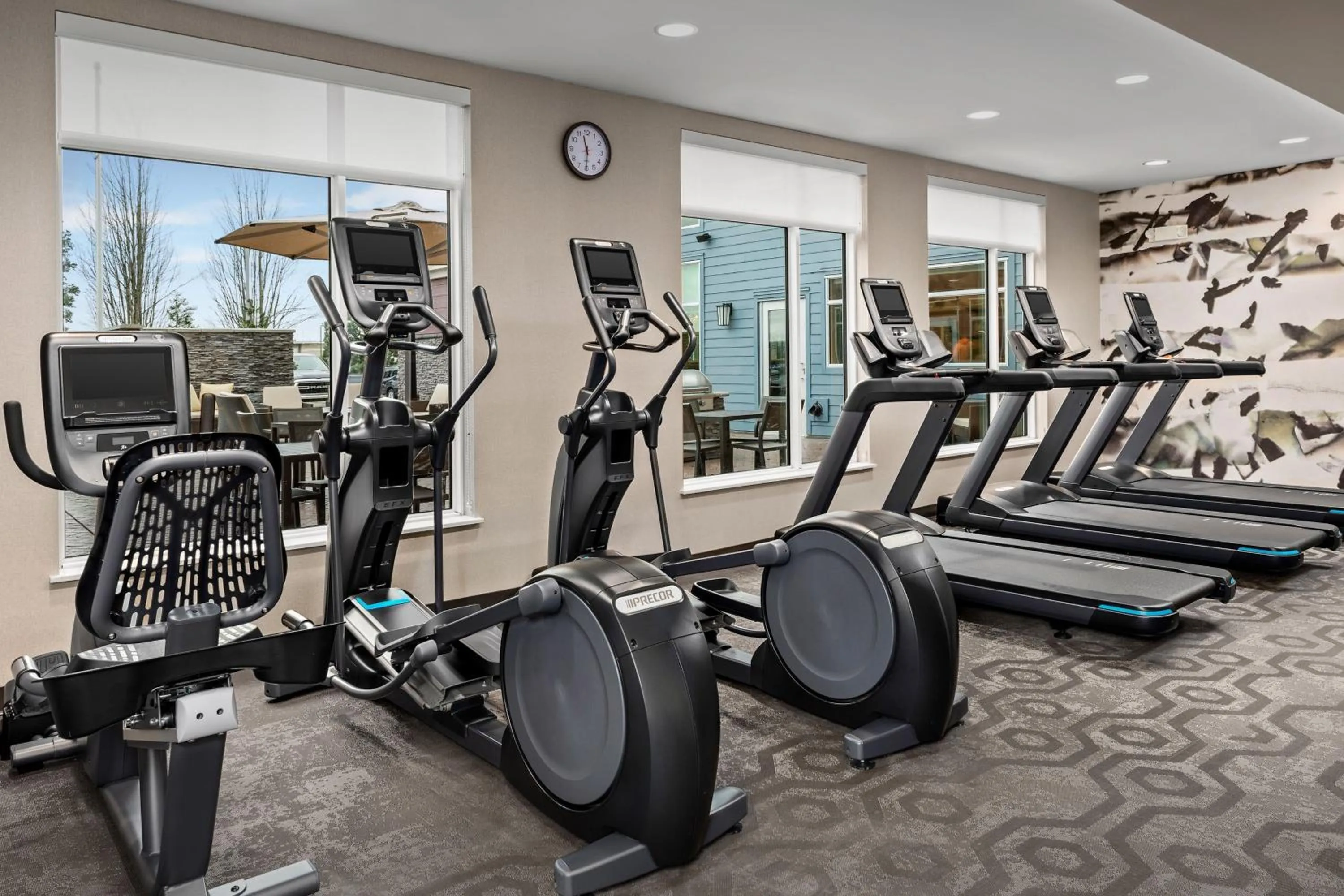 Fitness centre/facilities in Residence Inn by Marriott Portland Clackamas