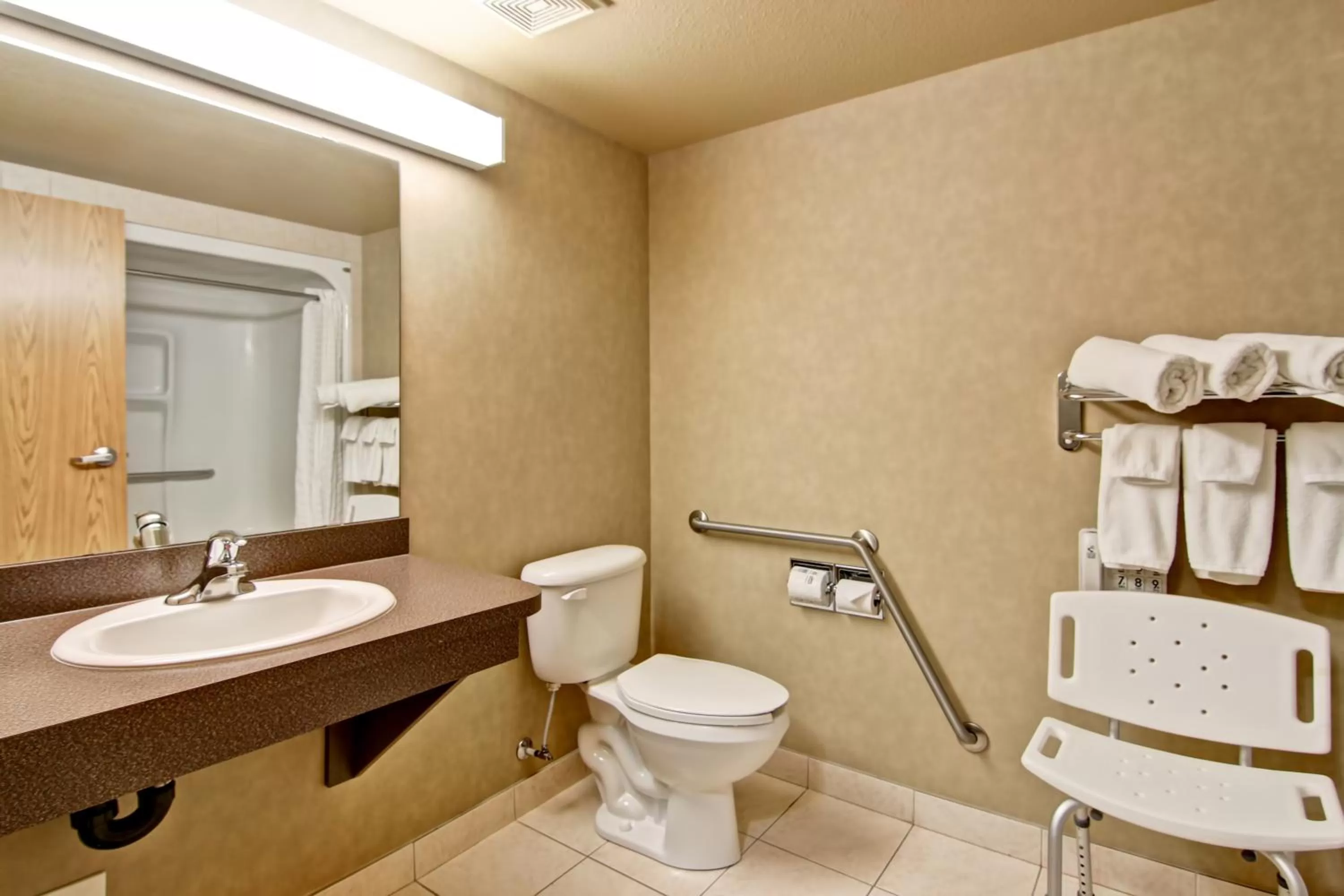 Toilet in Canalta Provost