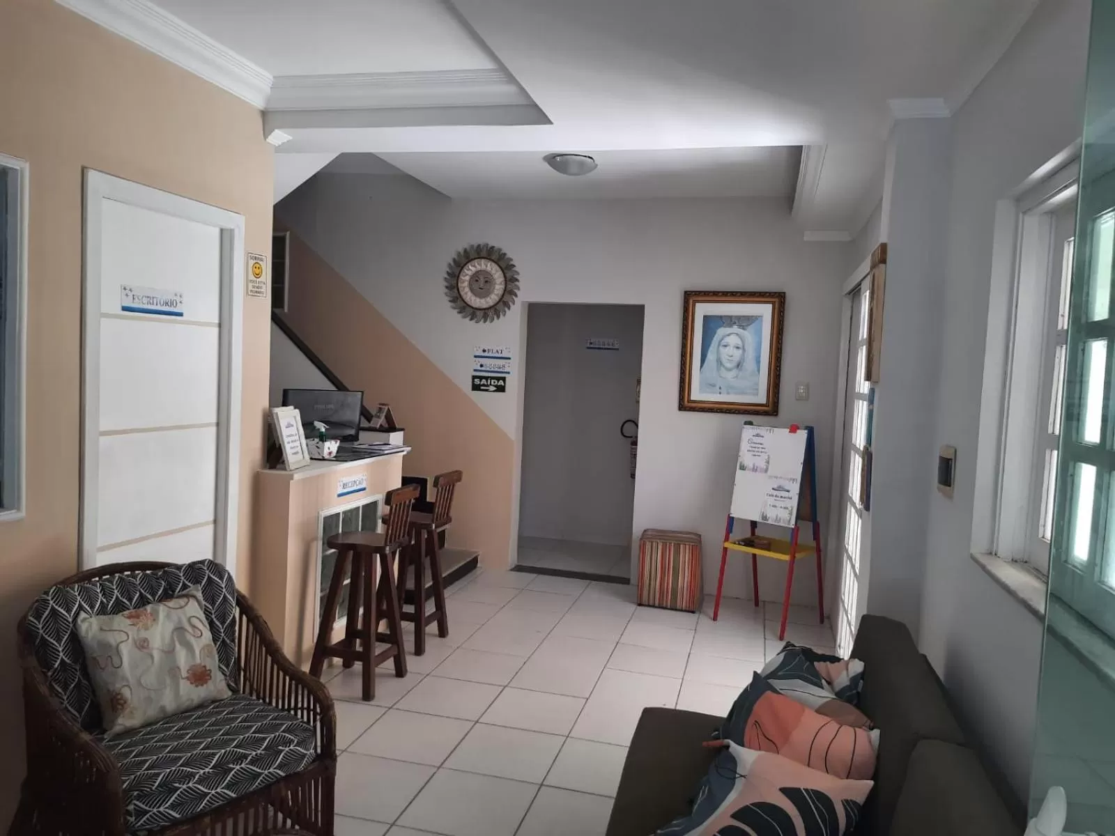 Lobby or reception, Seating Area in Pousada Corais da Barra