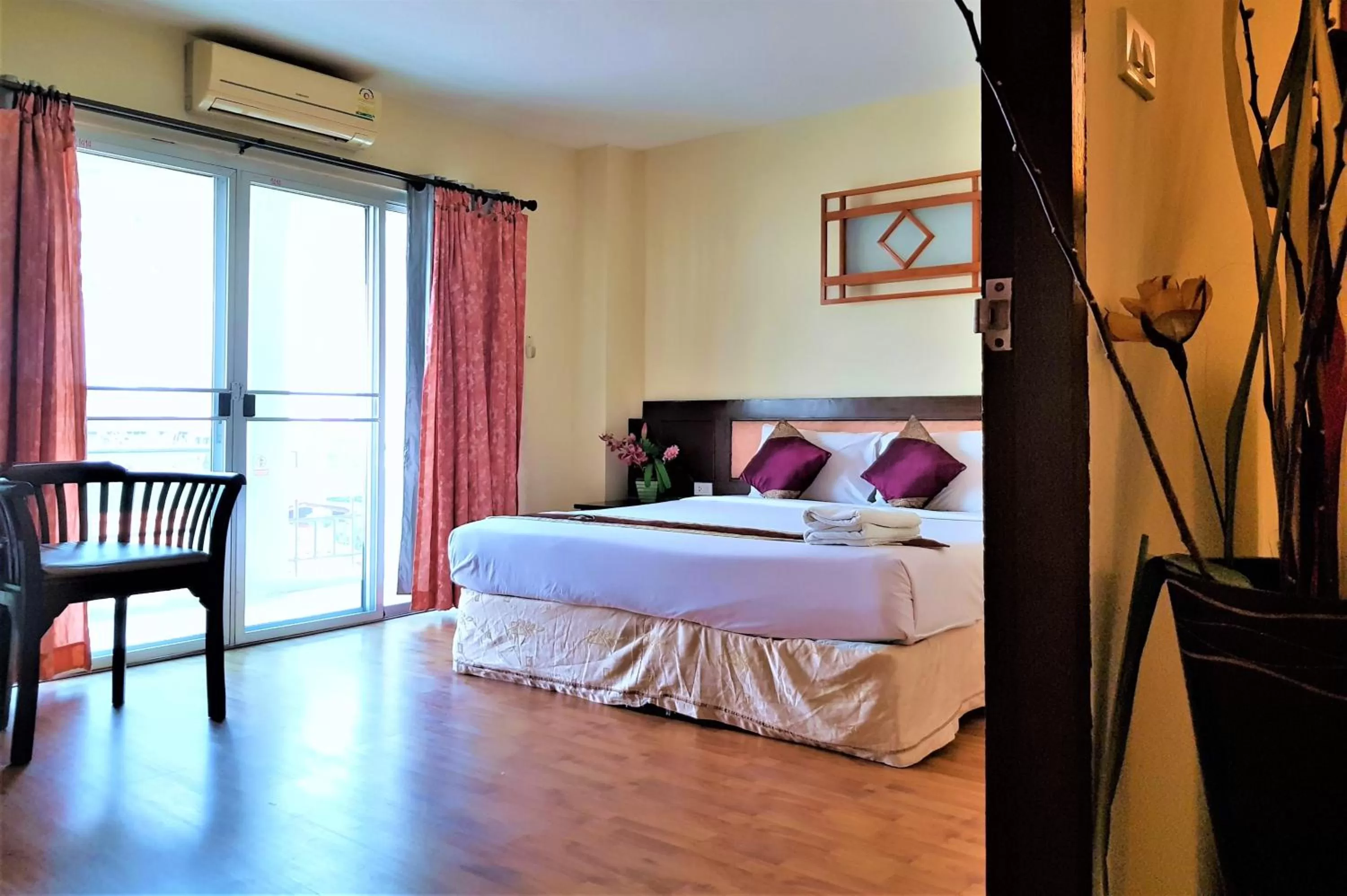 Bedroom, Bed in Pangviman Place Resotel SHA Plus