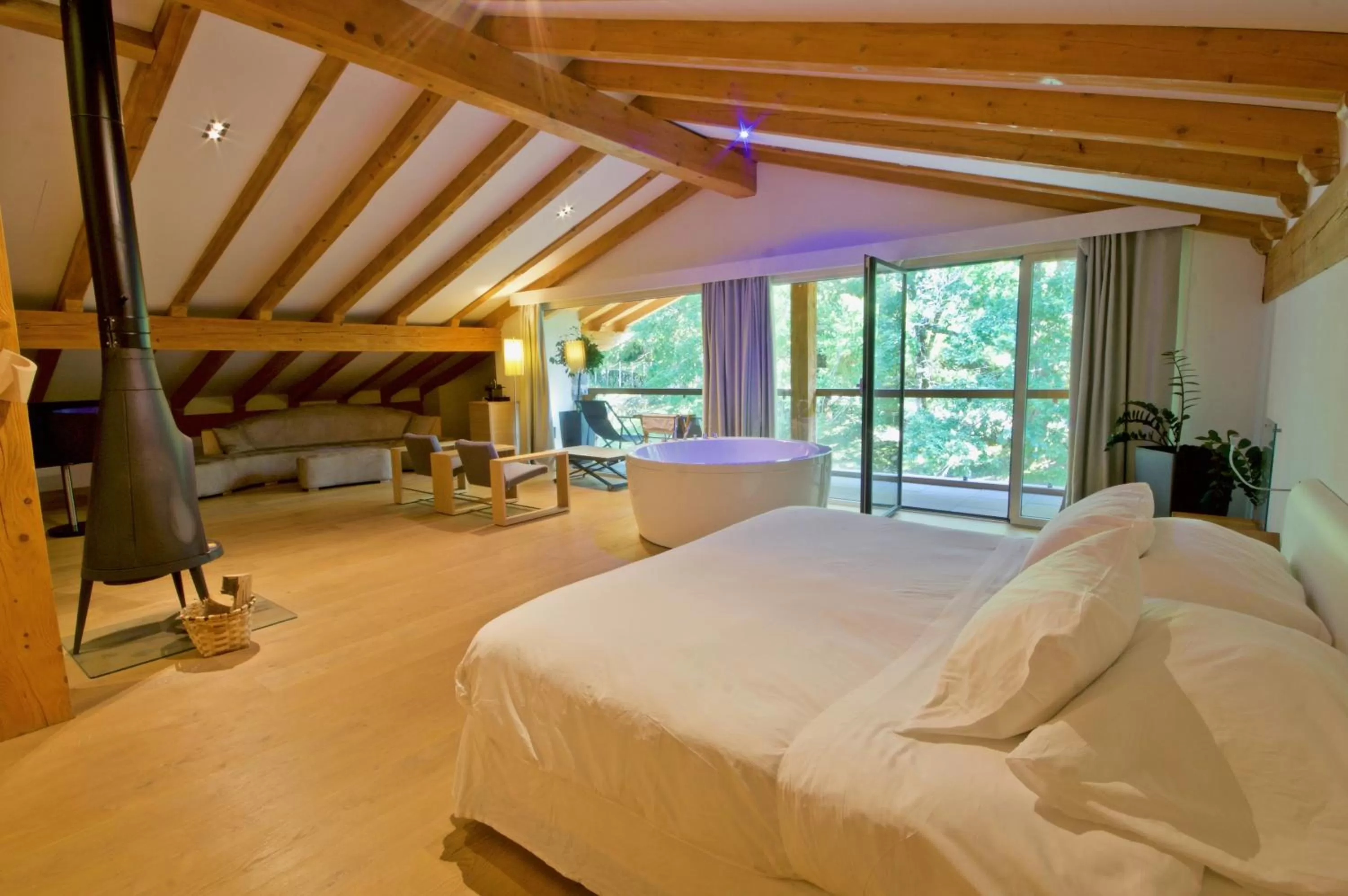 Balcony/Terrace in Arantza Hotela- Adults Only