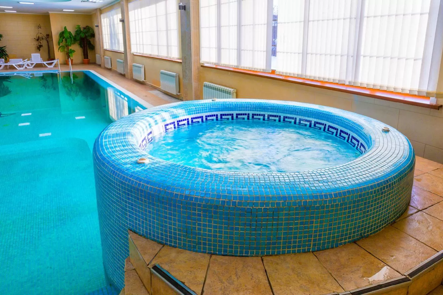 Hot Tub in Park Hotel Kokshetau