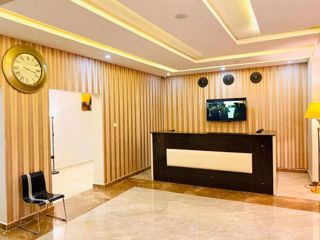Lobby or reception in MayFair Hotel Maitama Abuja