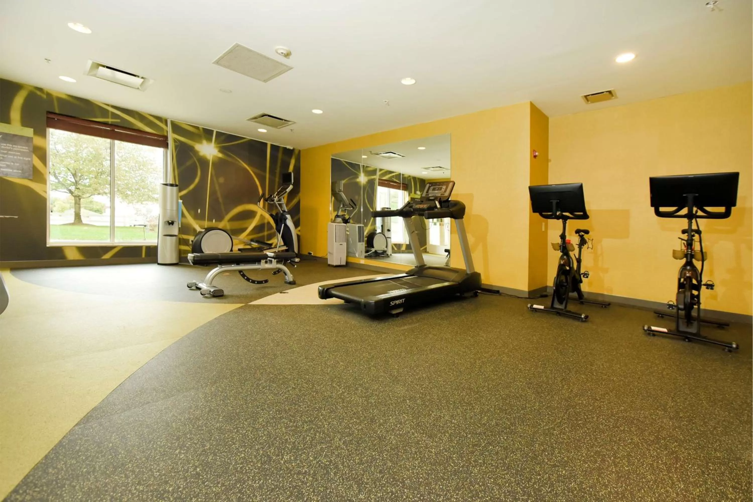 Fitness centre/facilities in Hilton Garden Inn Saratoga Springs