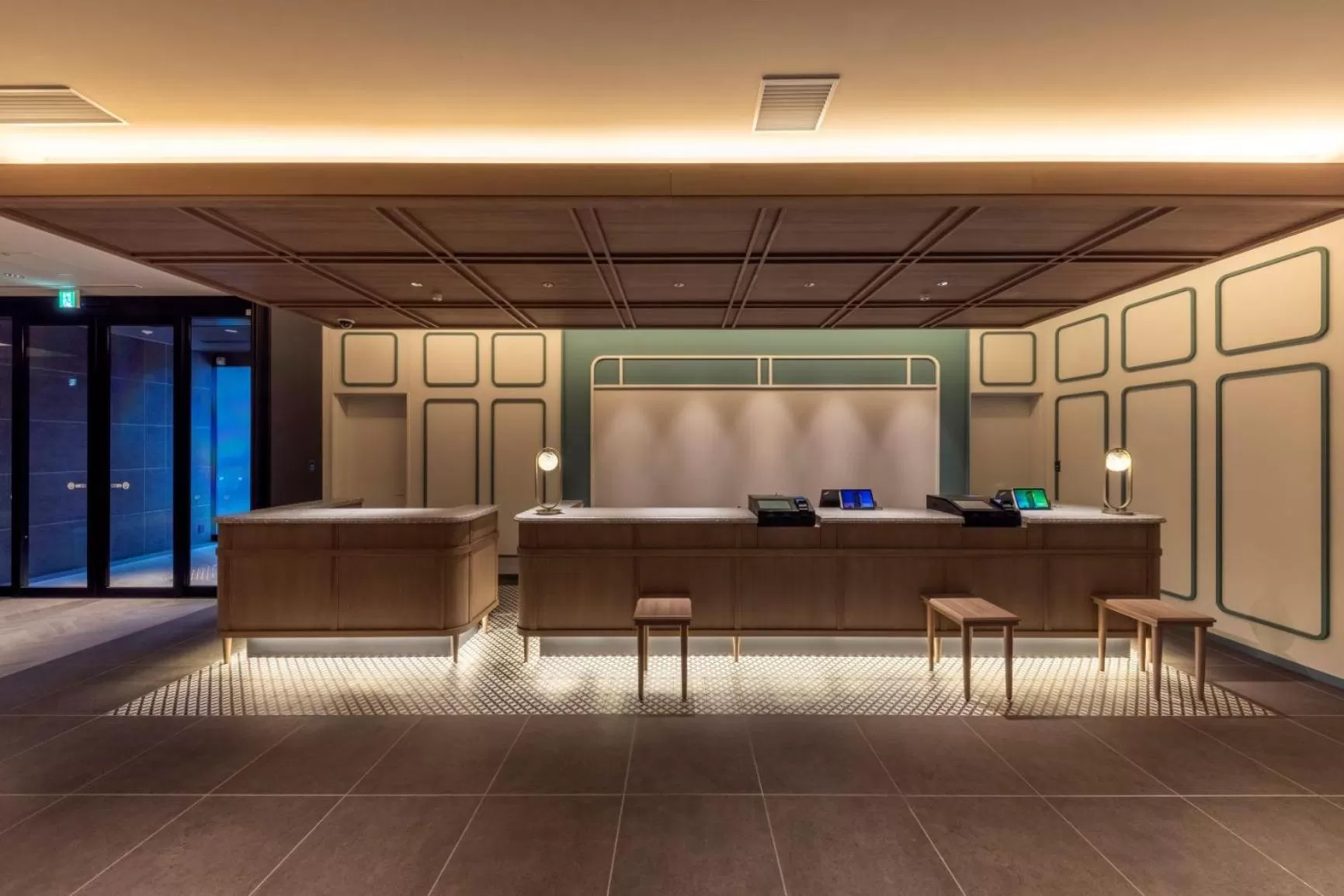 Lobby or reception in Tokyu Stay Hakodate Asaichi Akarinoyu