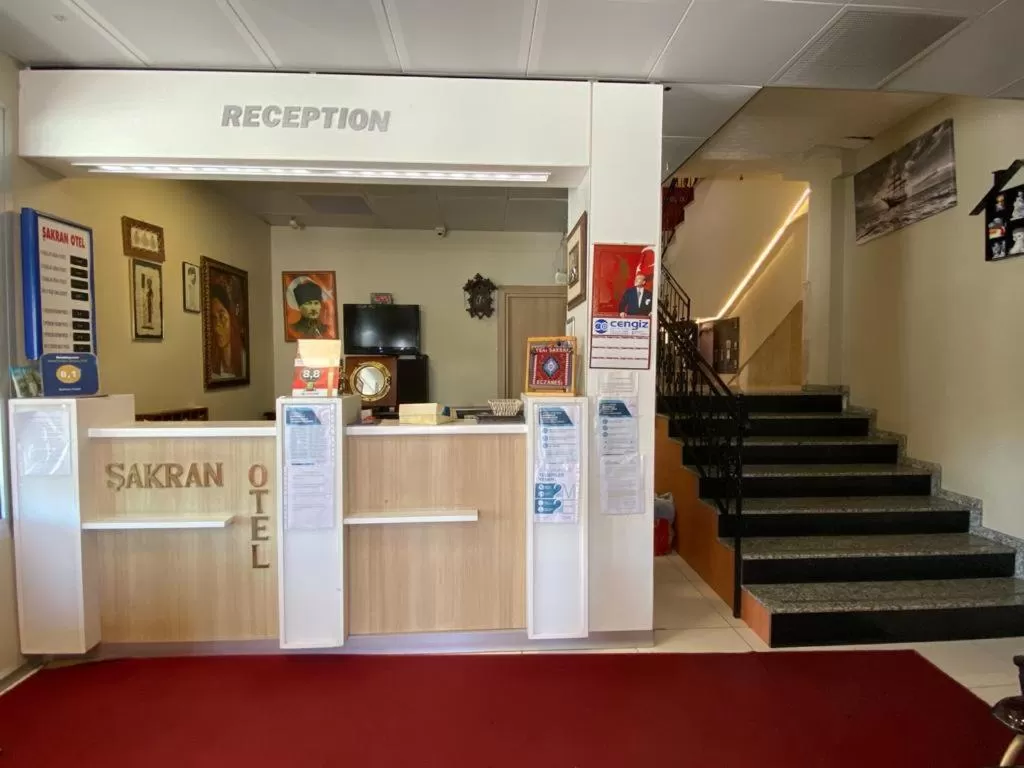 Lobby or reception in Sakran Hotel