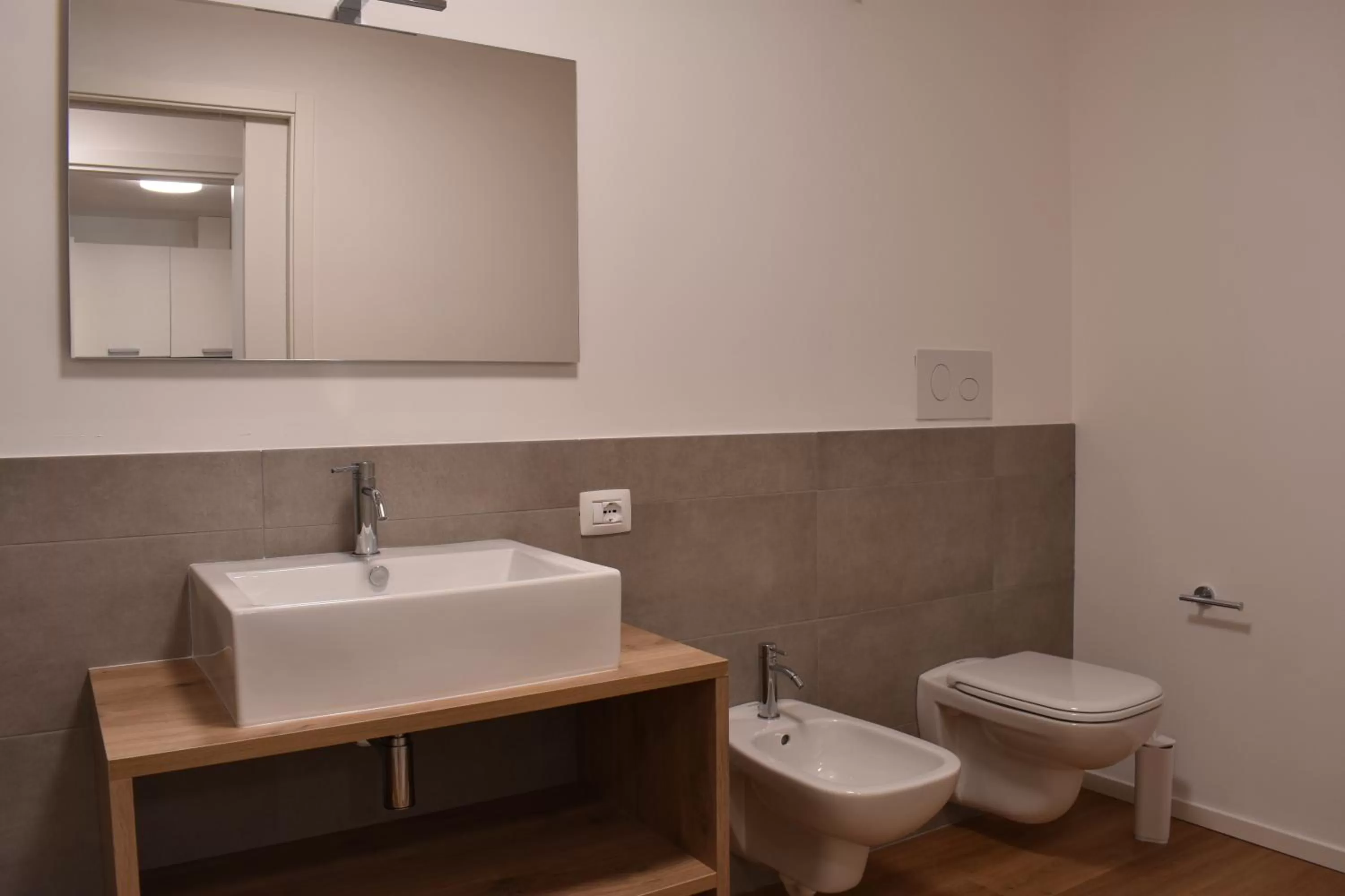 Toilet in Aldeia Bianca Village