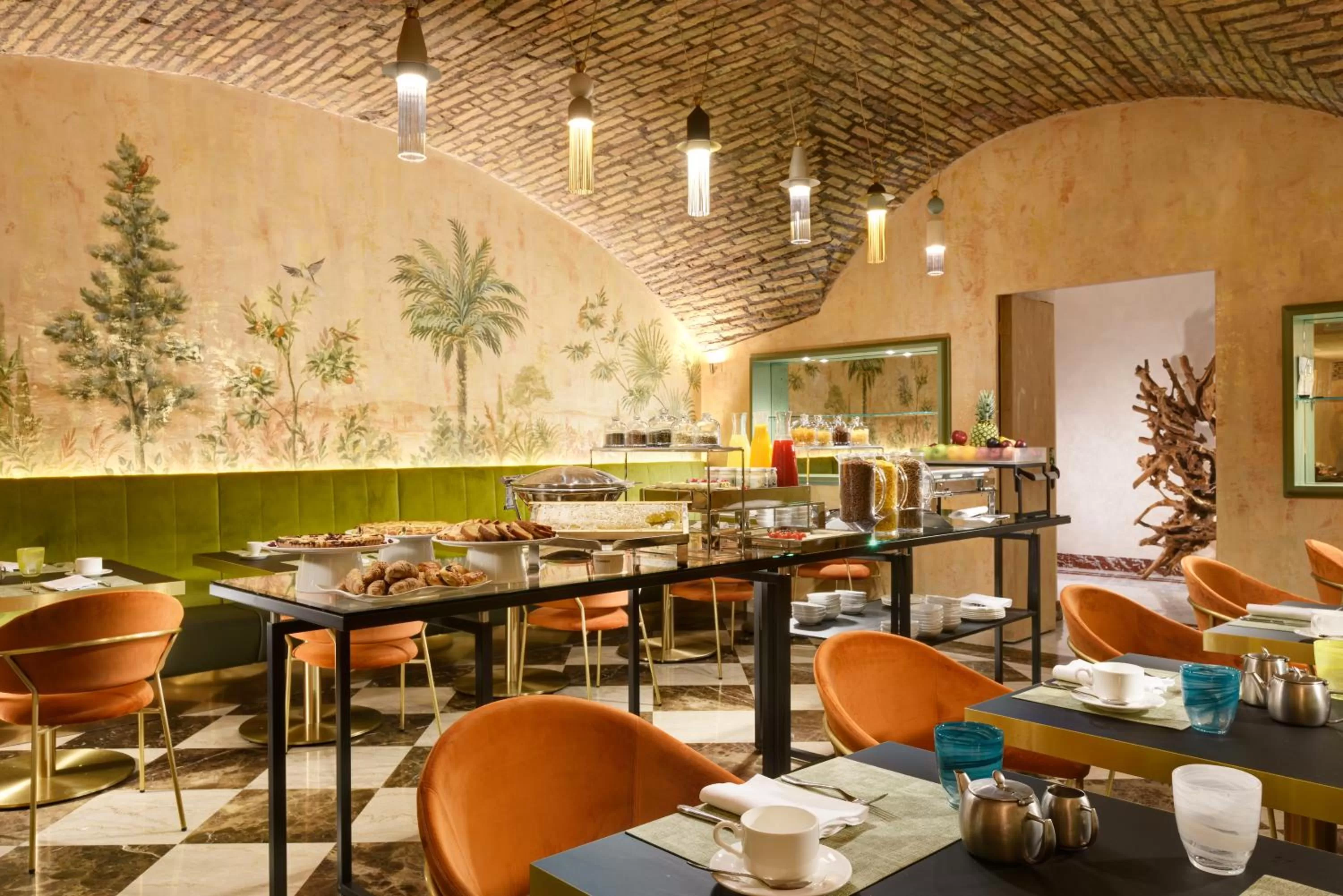 Continental breakfast in Leon's Place Hotel In Rome