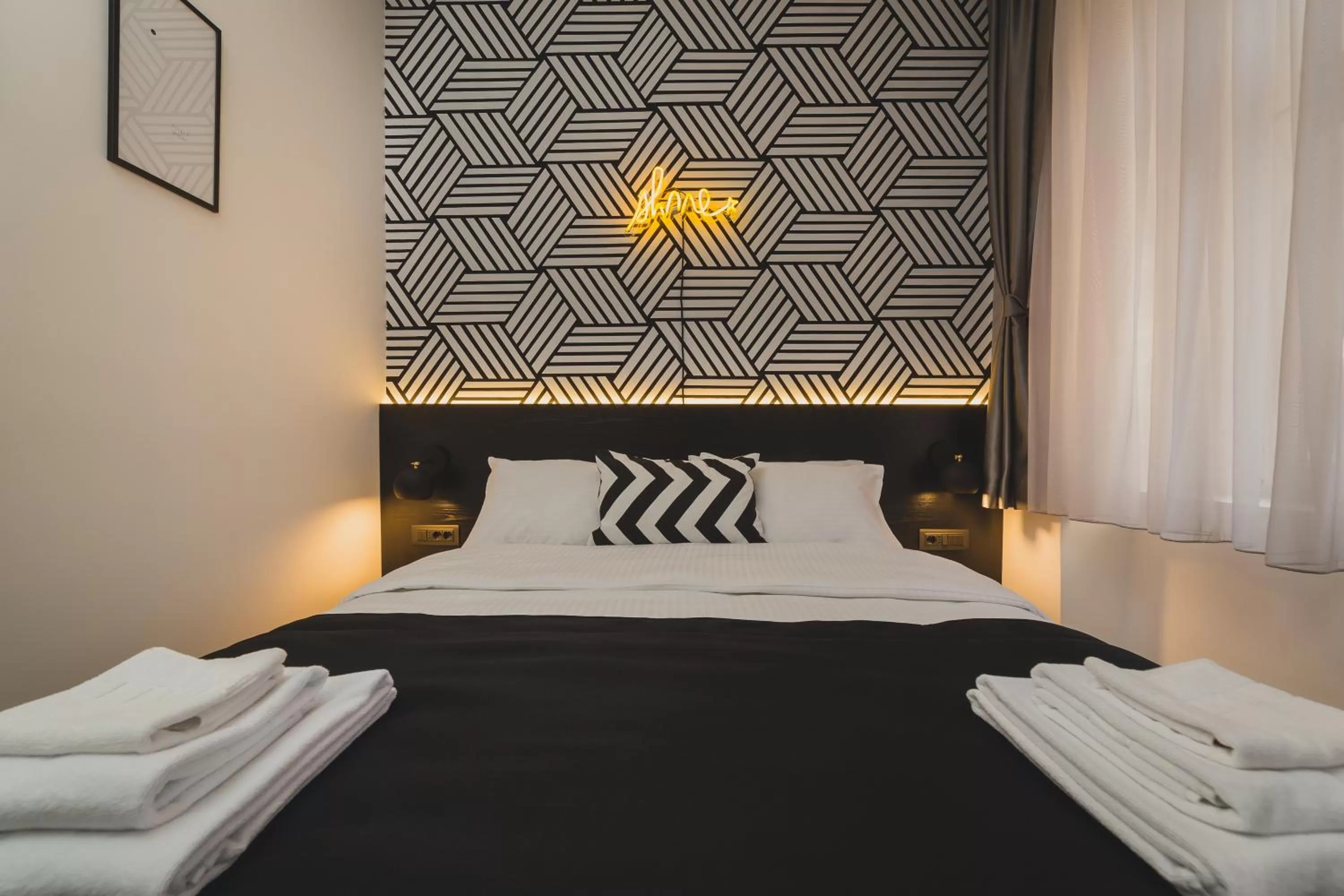 Bedroom, Bed in Hotel Marienplatz Podgorica