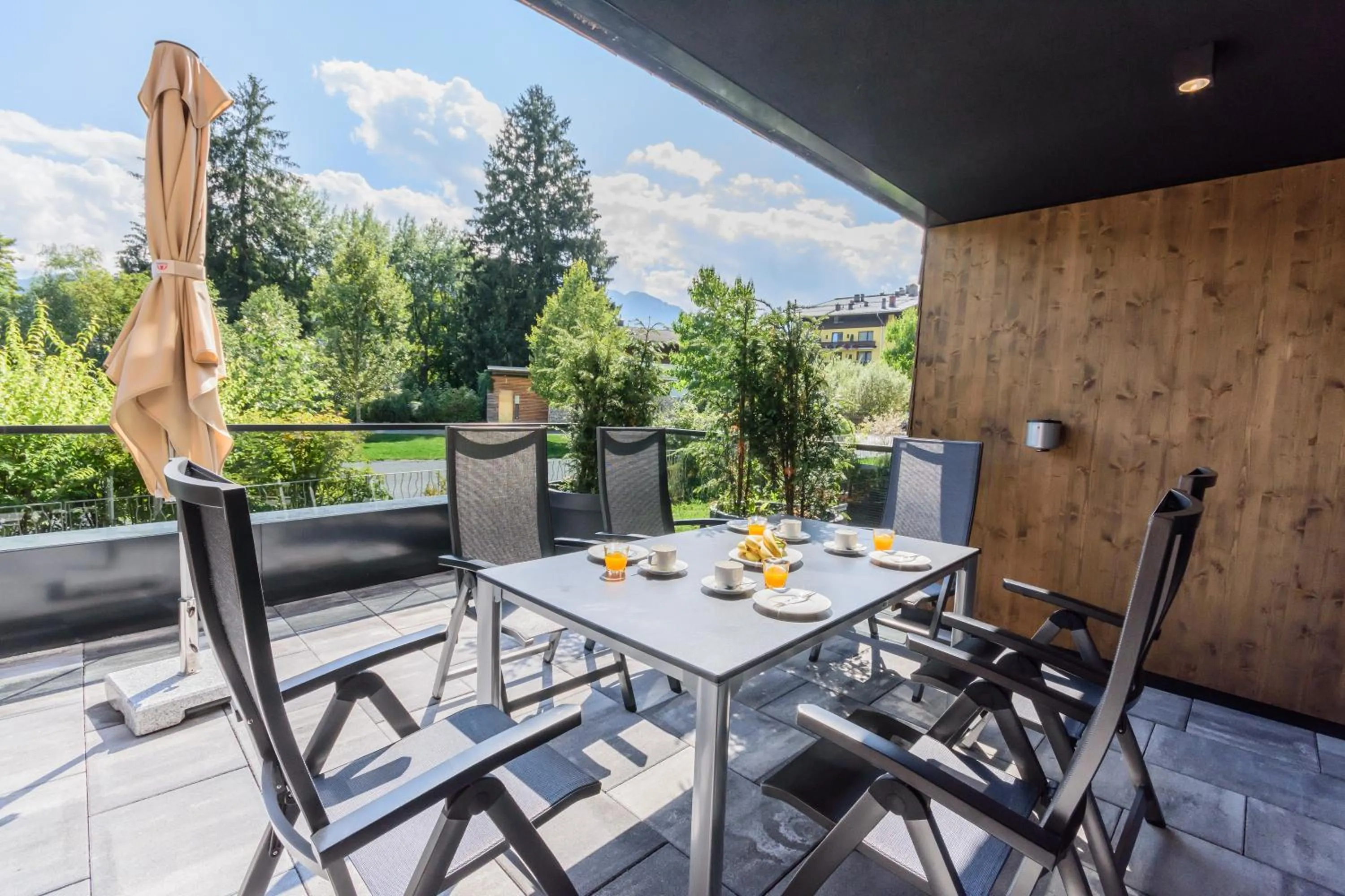 Balcony/Terrace in Schönblick Residence - Absolut Alpine Apartments