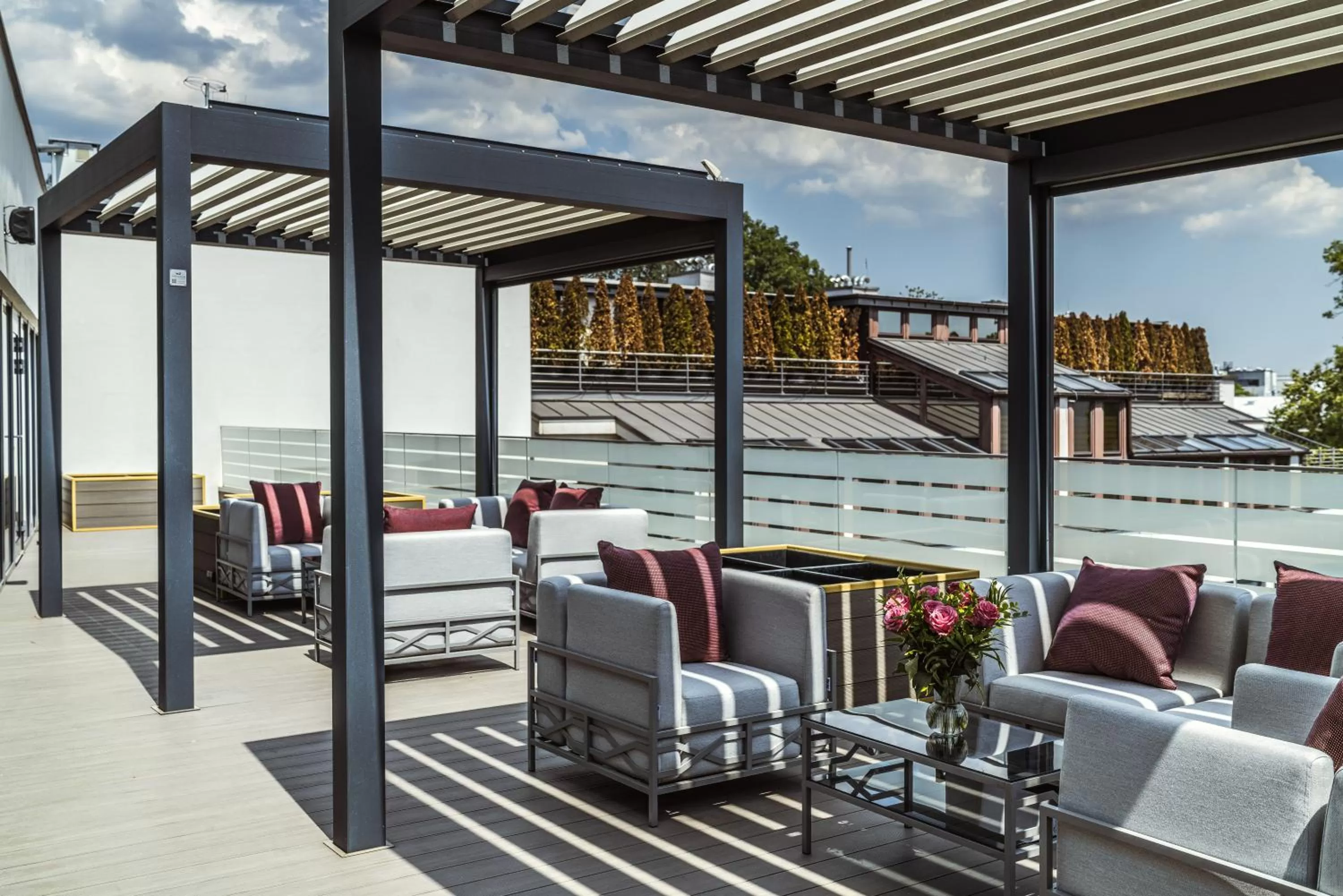 Balcony/Terrace in Hotel Ferreus Modern Art Deco