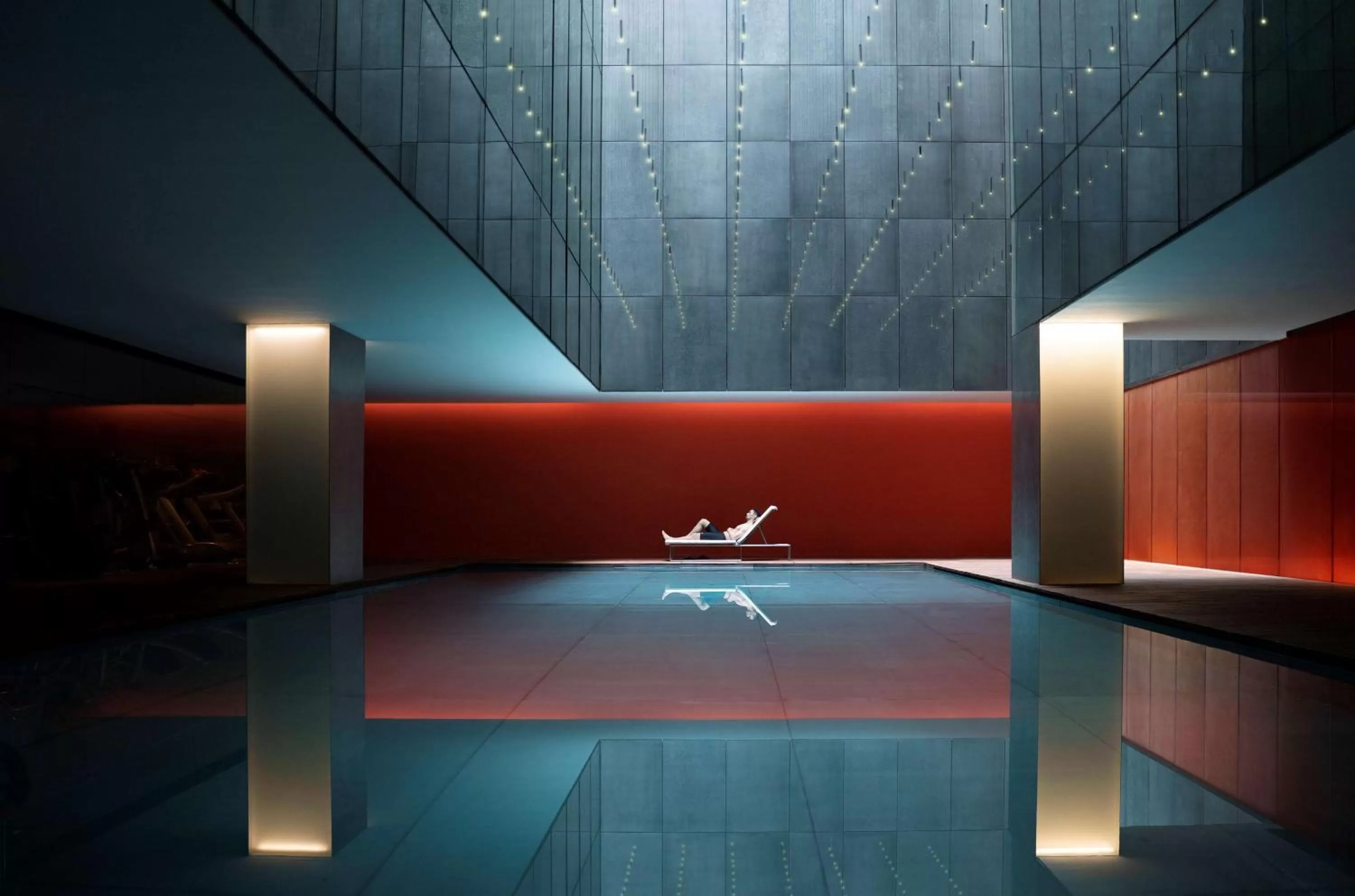 Pool view in The Opposite House