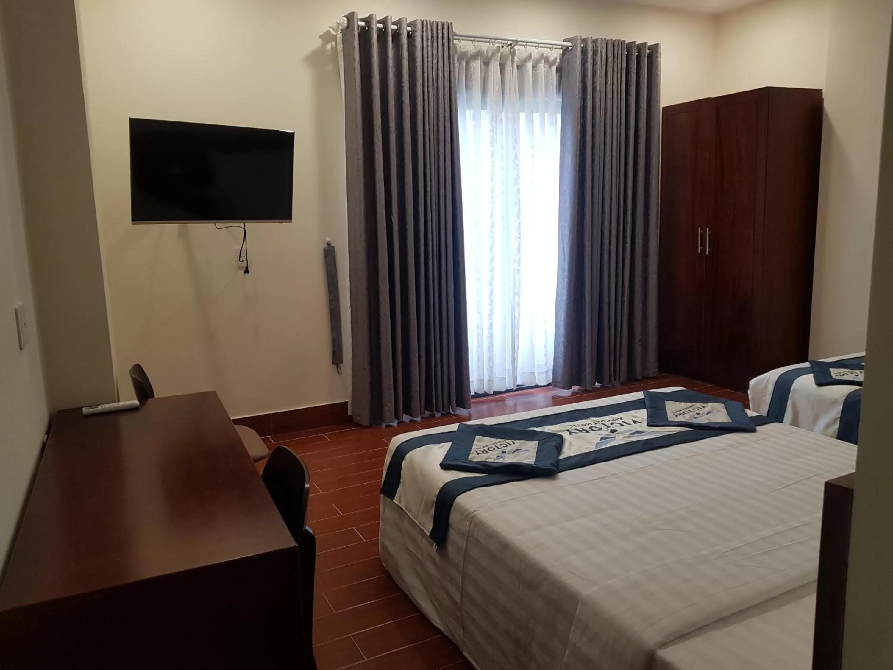 Bed in Victory Airport Hotel