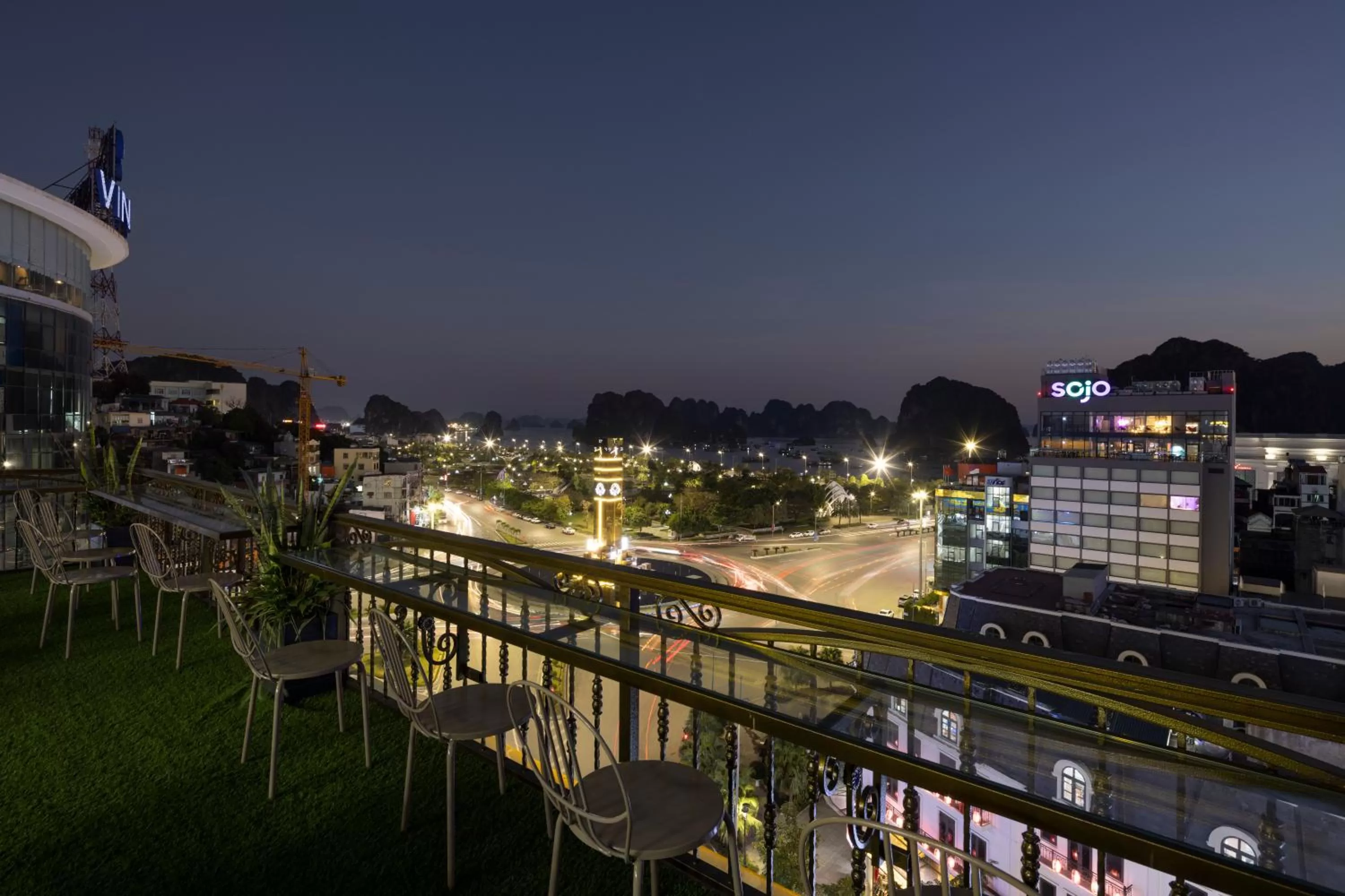 City view in Diamond Luxury Hotel