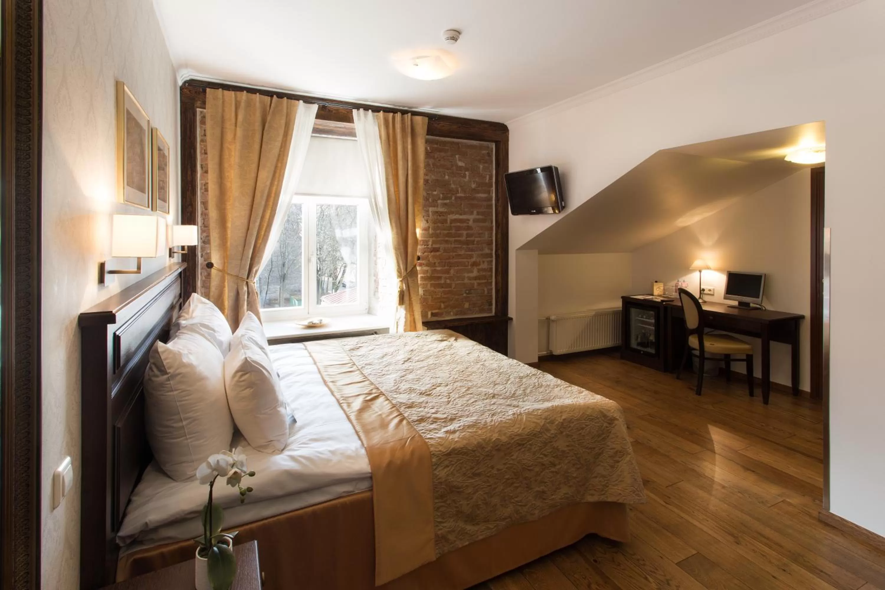 Photo of the whole room, Bed in The von Stackelberg Hotel Tallinn