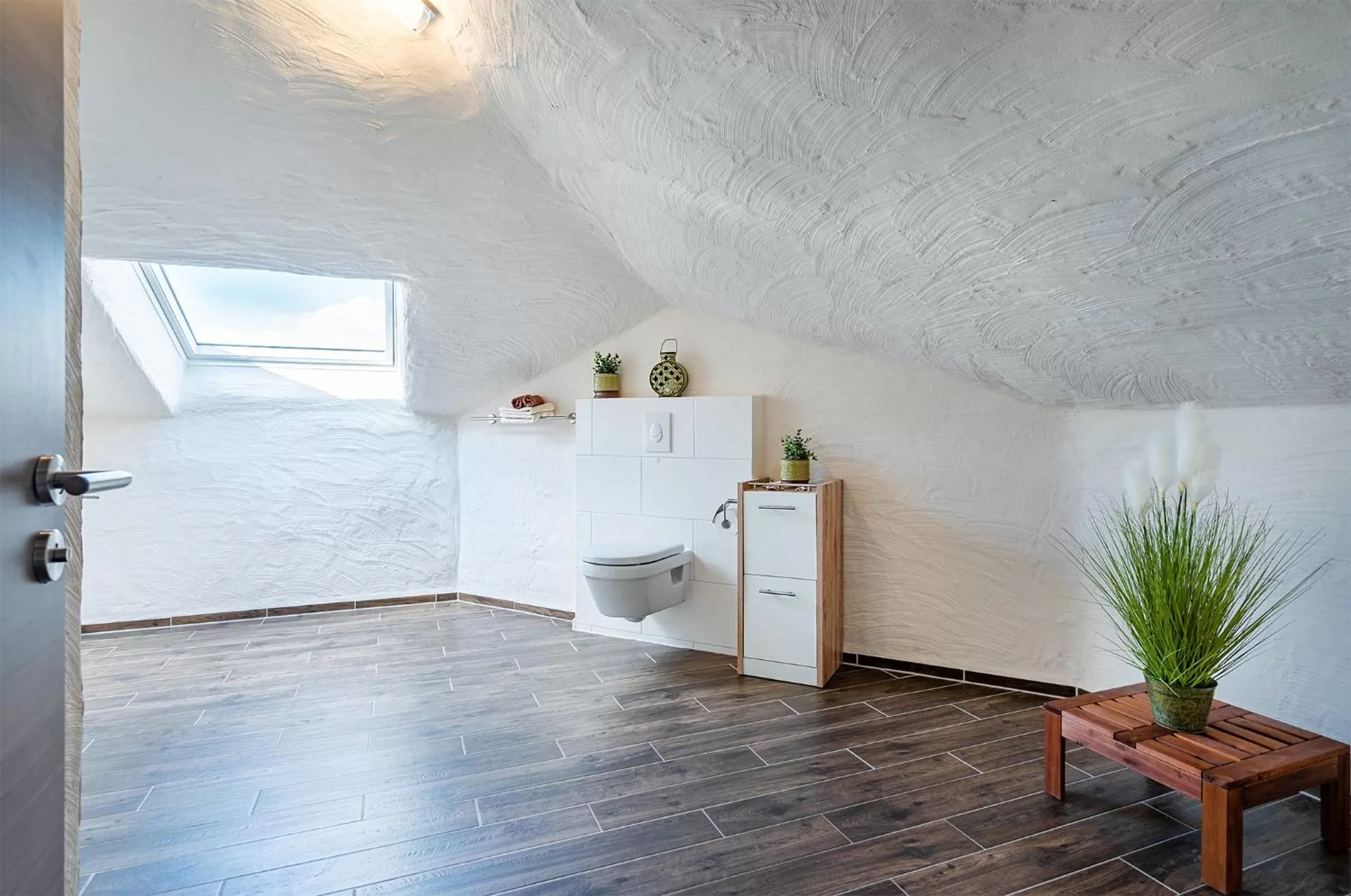 Toilet, Kitchen/Kitchenette in Villa Moorstern