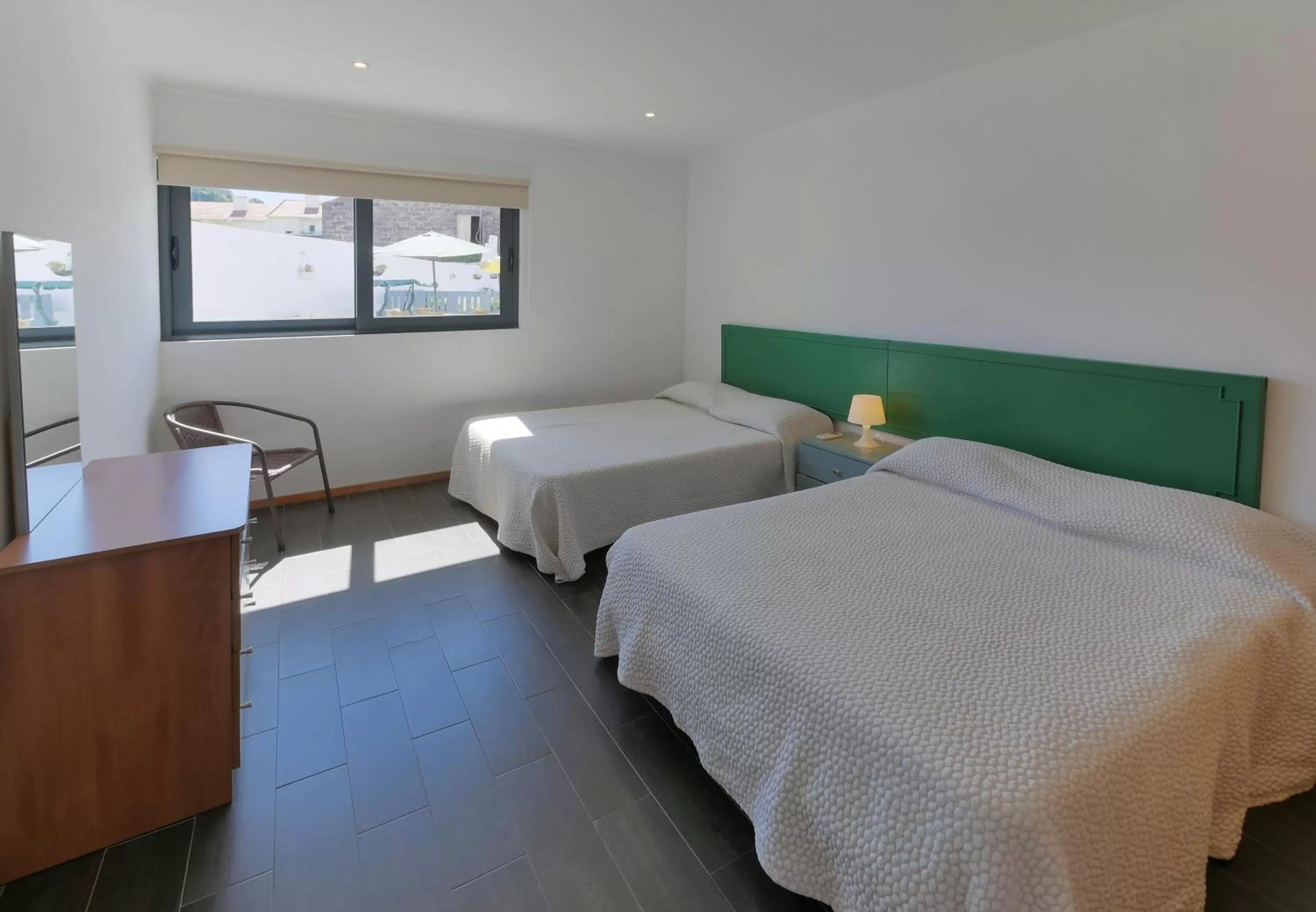 Bed in Faial Marina Apartments 1