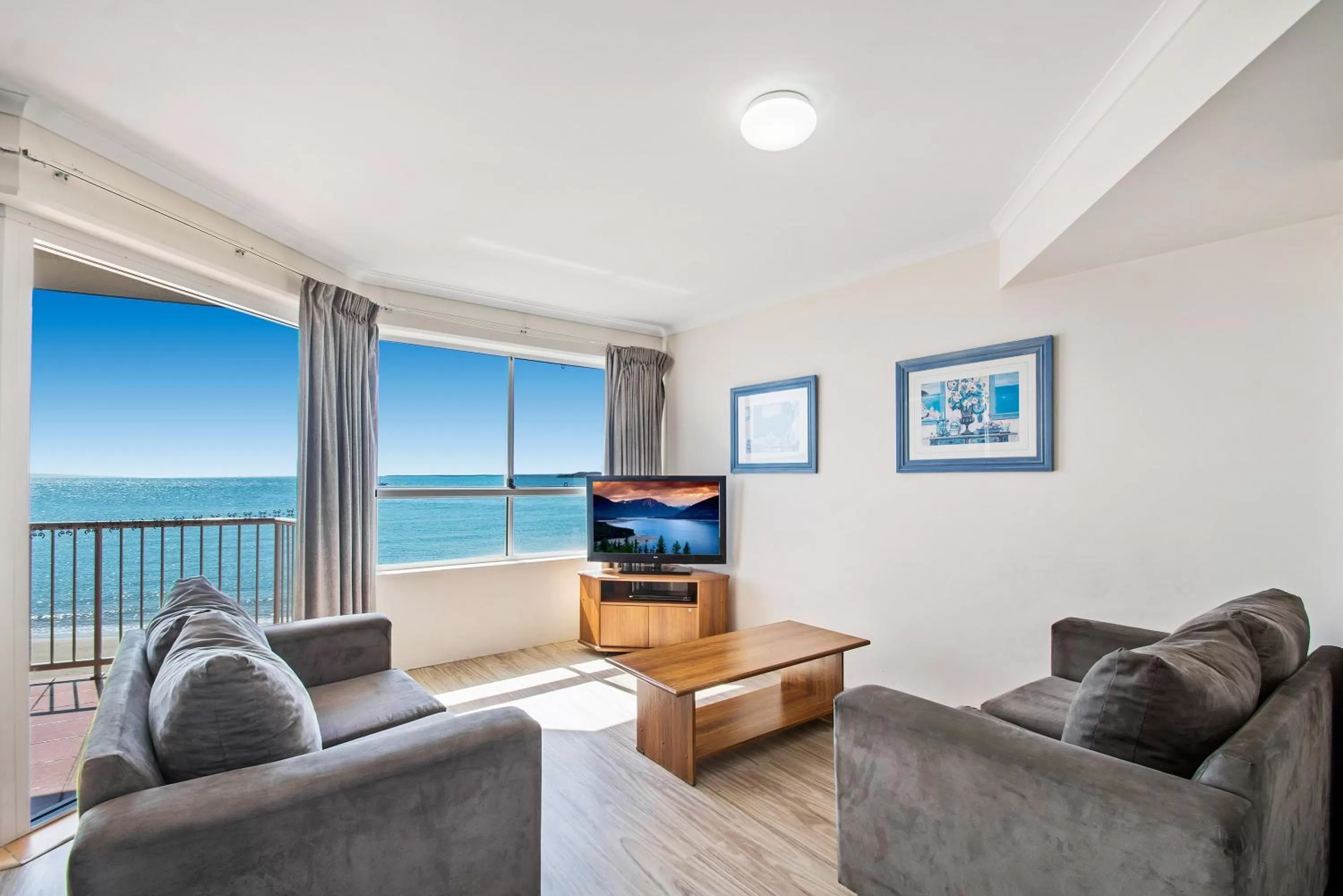 Living room in BreakFree Great Sandy Straits