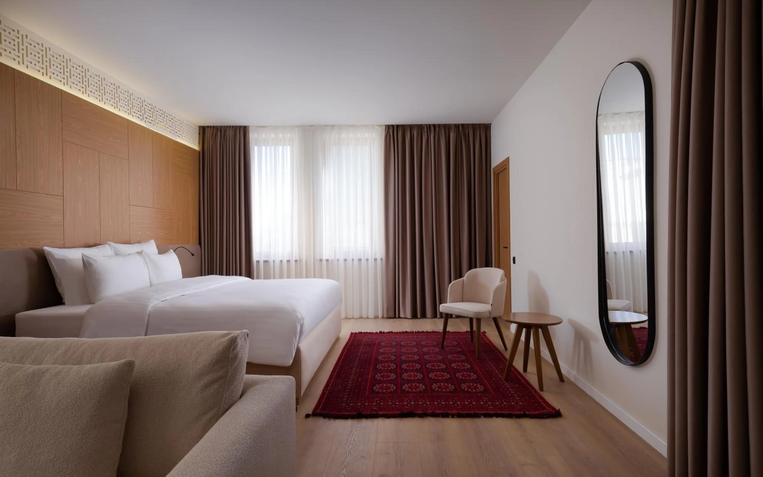 Bed in Mercure Bukhara Old Town